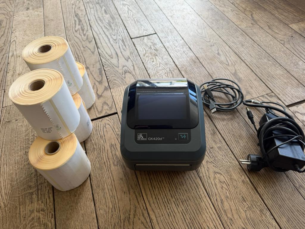 Zebra GK420d labelprinter, Ophalen of Verzenden, Zo goed als nieuw