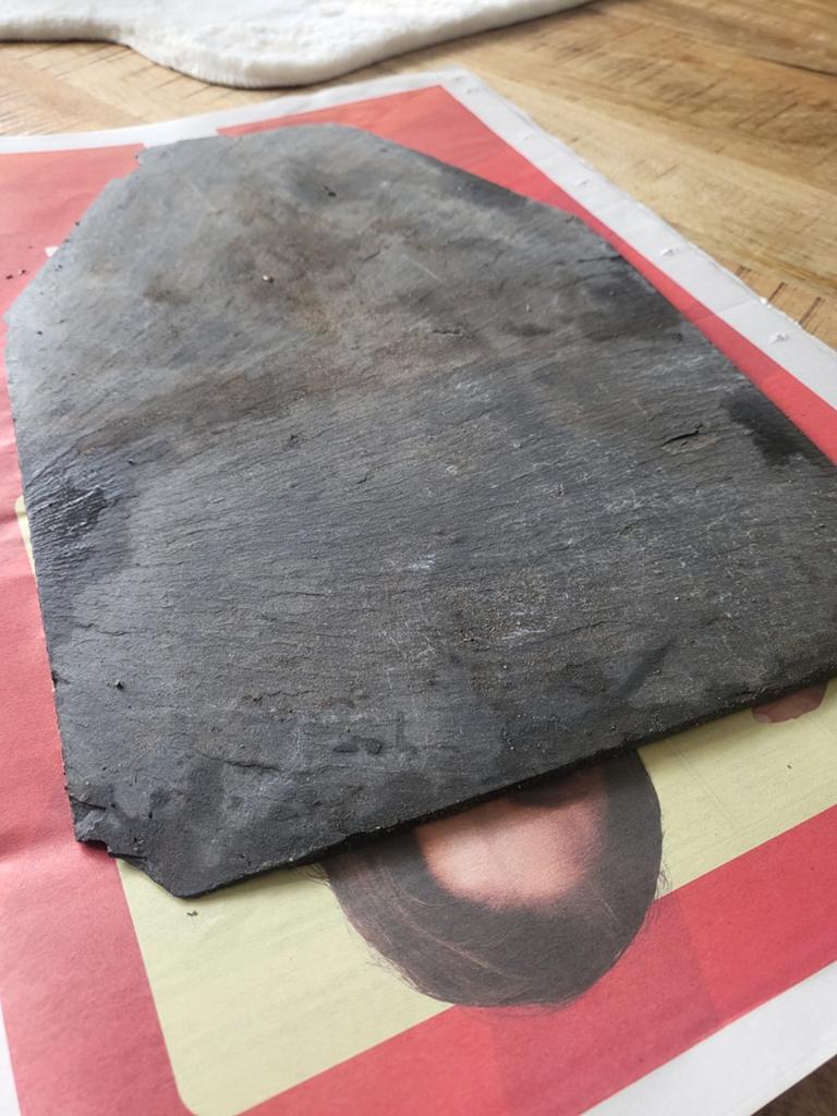 Leisteen dakpan - Duurzaam en Authentiek, Gebruikt, Steen of Klei, Ophalen of Verzenden, Minder dan 5 m²