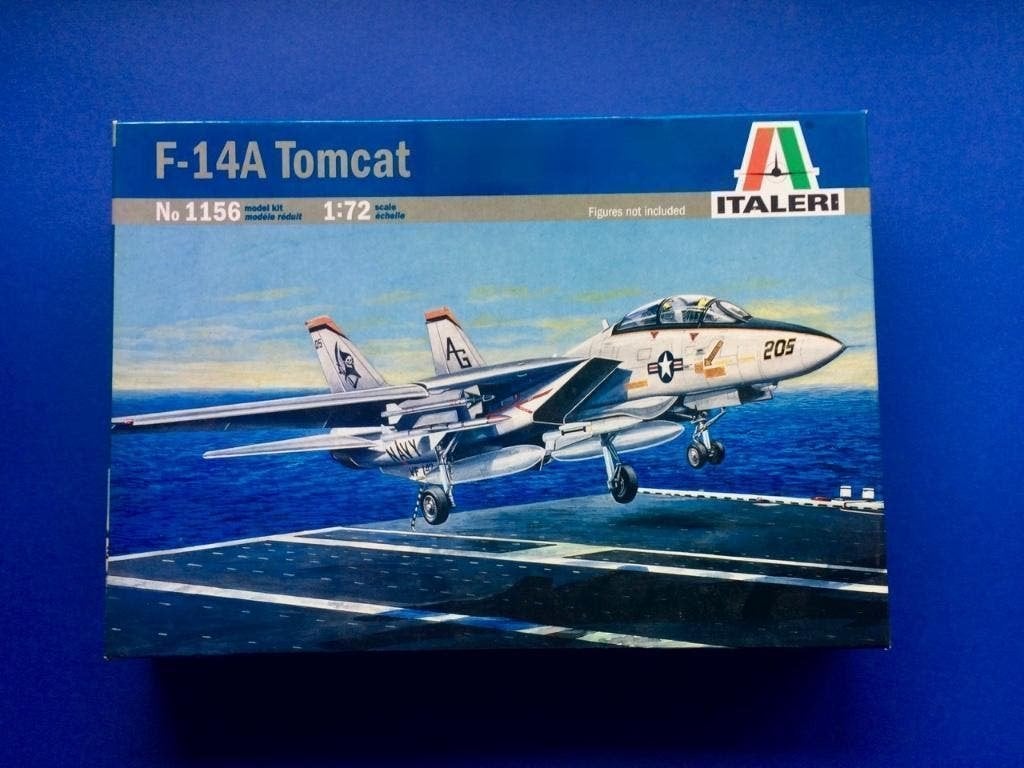 italeri 1156 F-14A Tomcat 1/72, Hobby en Vrije tijd, Modelbouw | Vliegtuigen en Helikopters, Ophalen of Verzenden, Nieuw, Groter dan 1:72