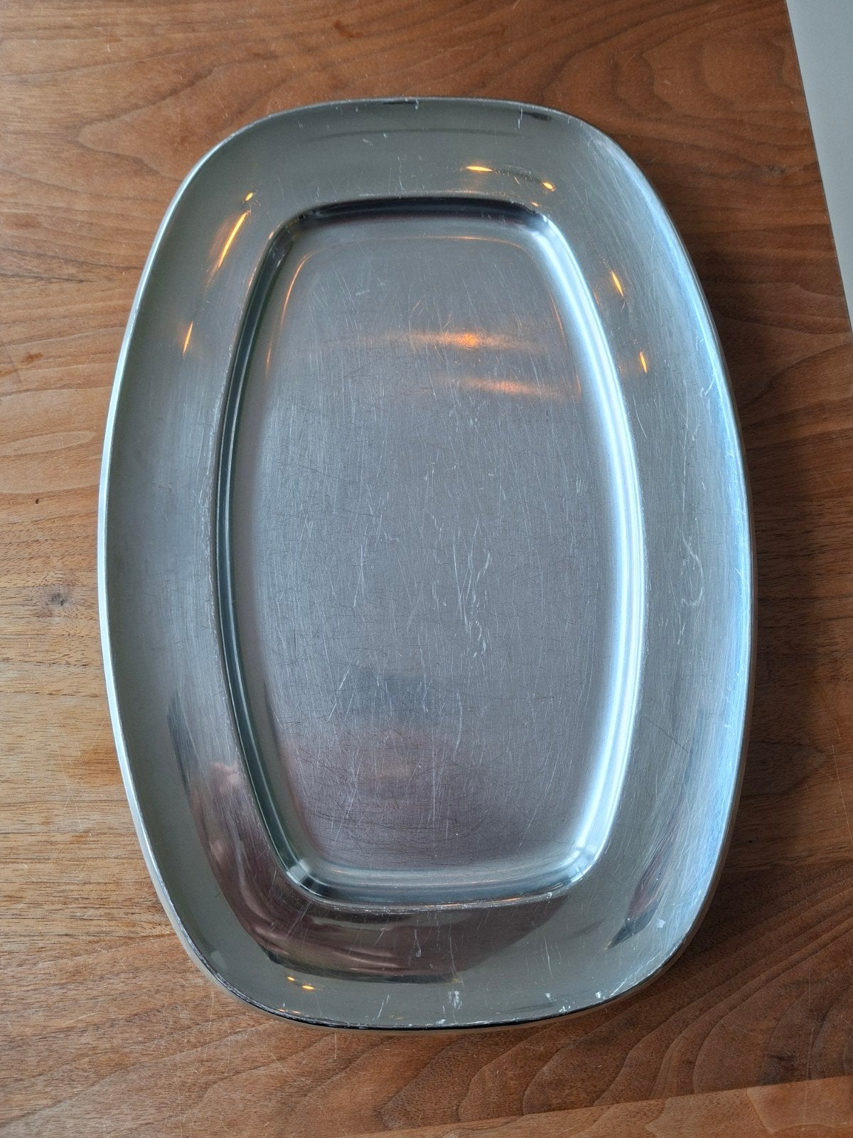 Alfra Alessi roestvrijstalen schaal - Carlo Mazzeri design, Ophalen of Verzenden