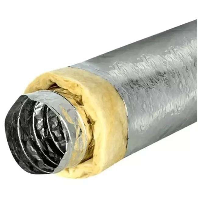 2 x 10m Isodec thermisch geisoleerde Ø100 mm ventilatieslang, Ophalen of Verzenden, Nieuw, Ventilator en Afzuiger
