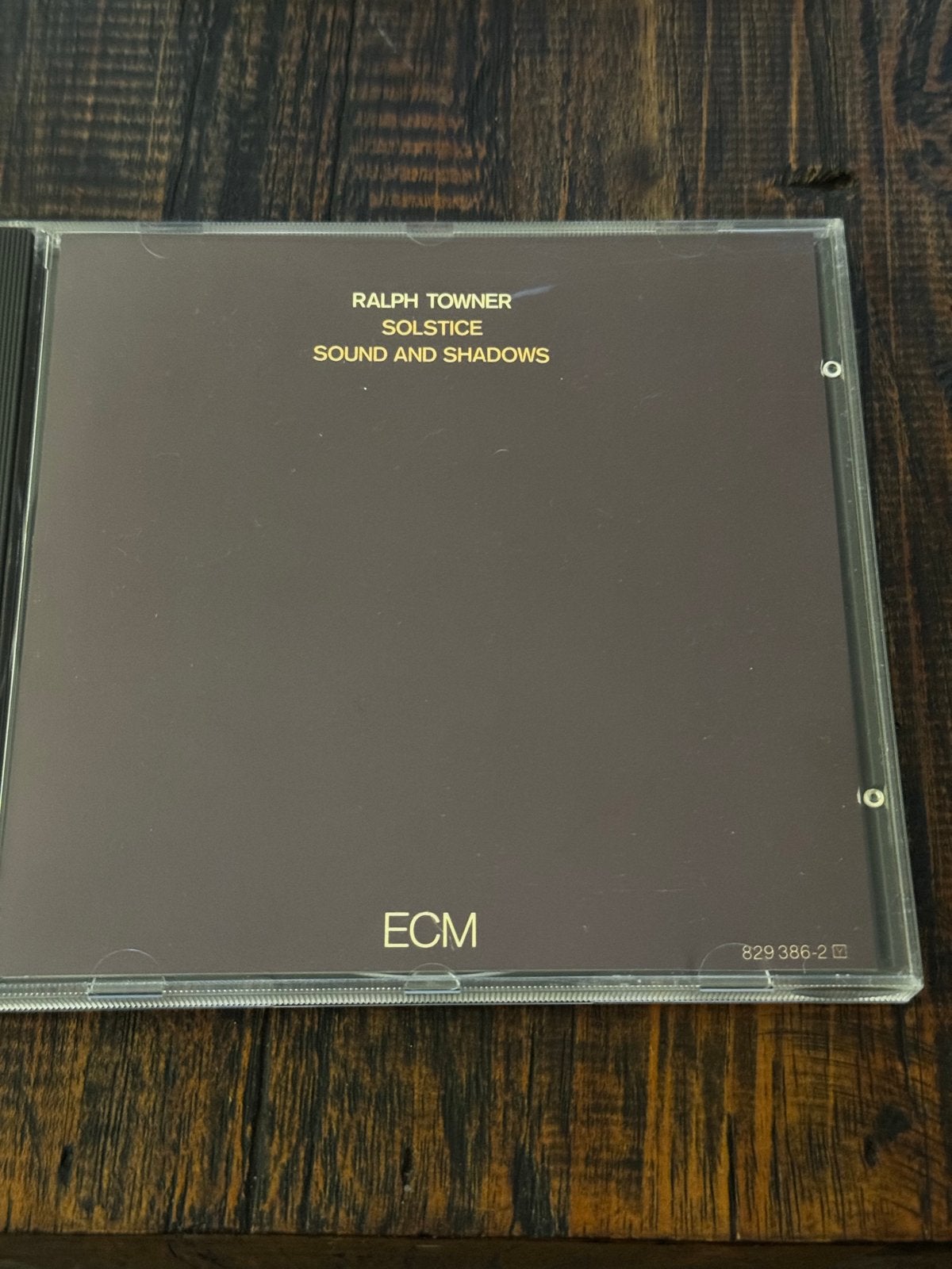 Ralph Towner - Solstice / Sound and Shadows (ECM 1095), Cd's en Dvd's, Cd's | Jazz en Blues, Gebruikt, Ophalen of Verzenden, Jazz