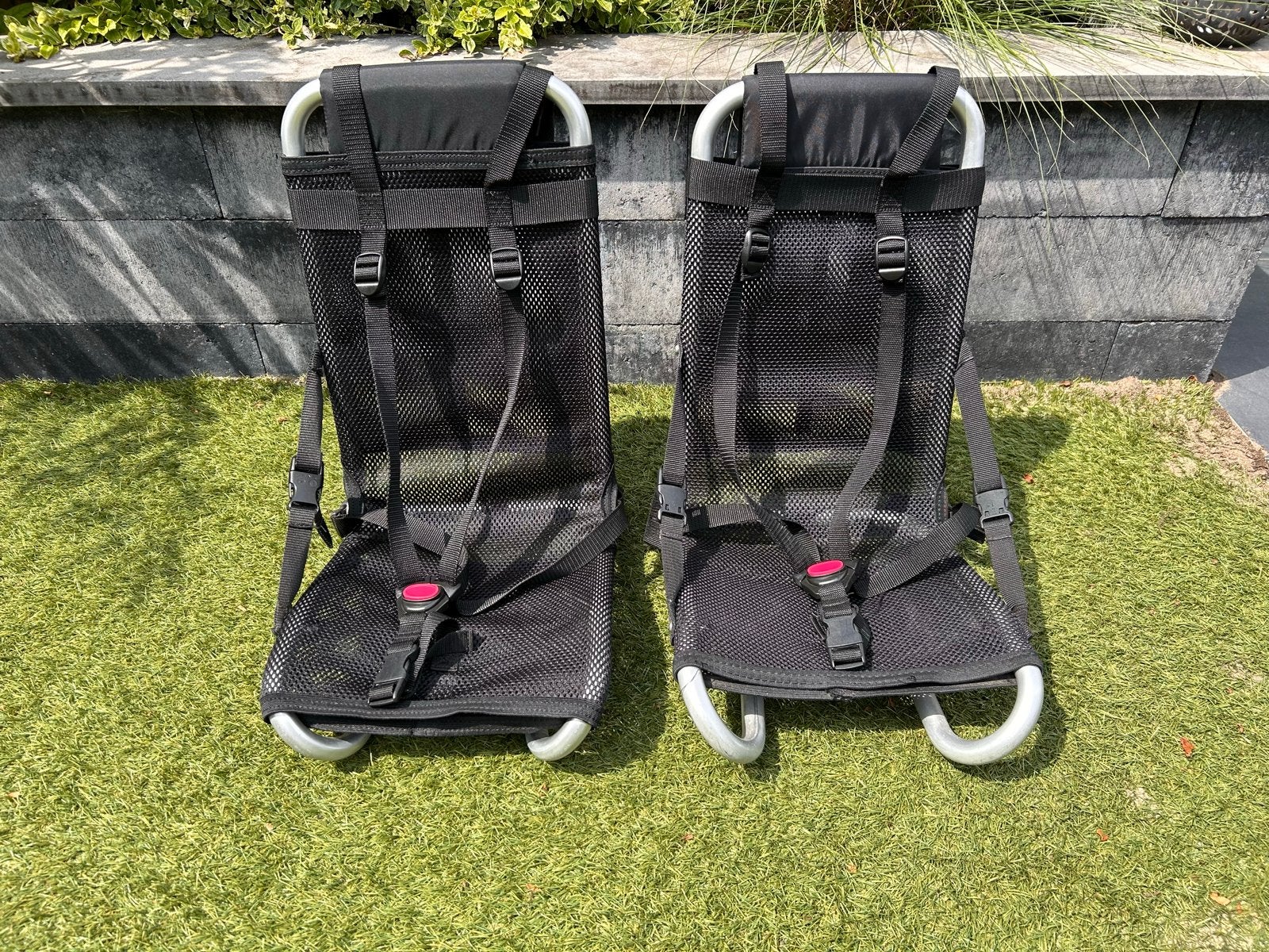 Twee zgan stoeltjes voor Winther bakfiets, Ophalen, Zo goed als nieuw, Overige typen