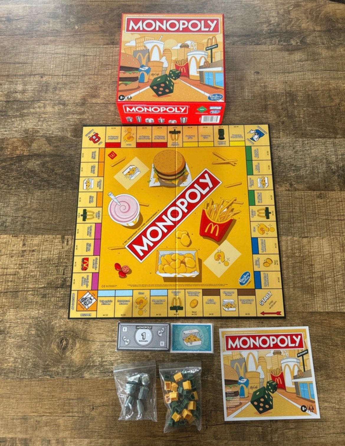 Monopoly mcdonalds - nieuw!, Een of twee spelers, Ophalen of Verzenden, Nieuw