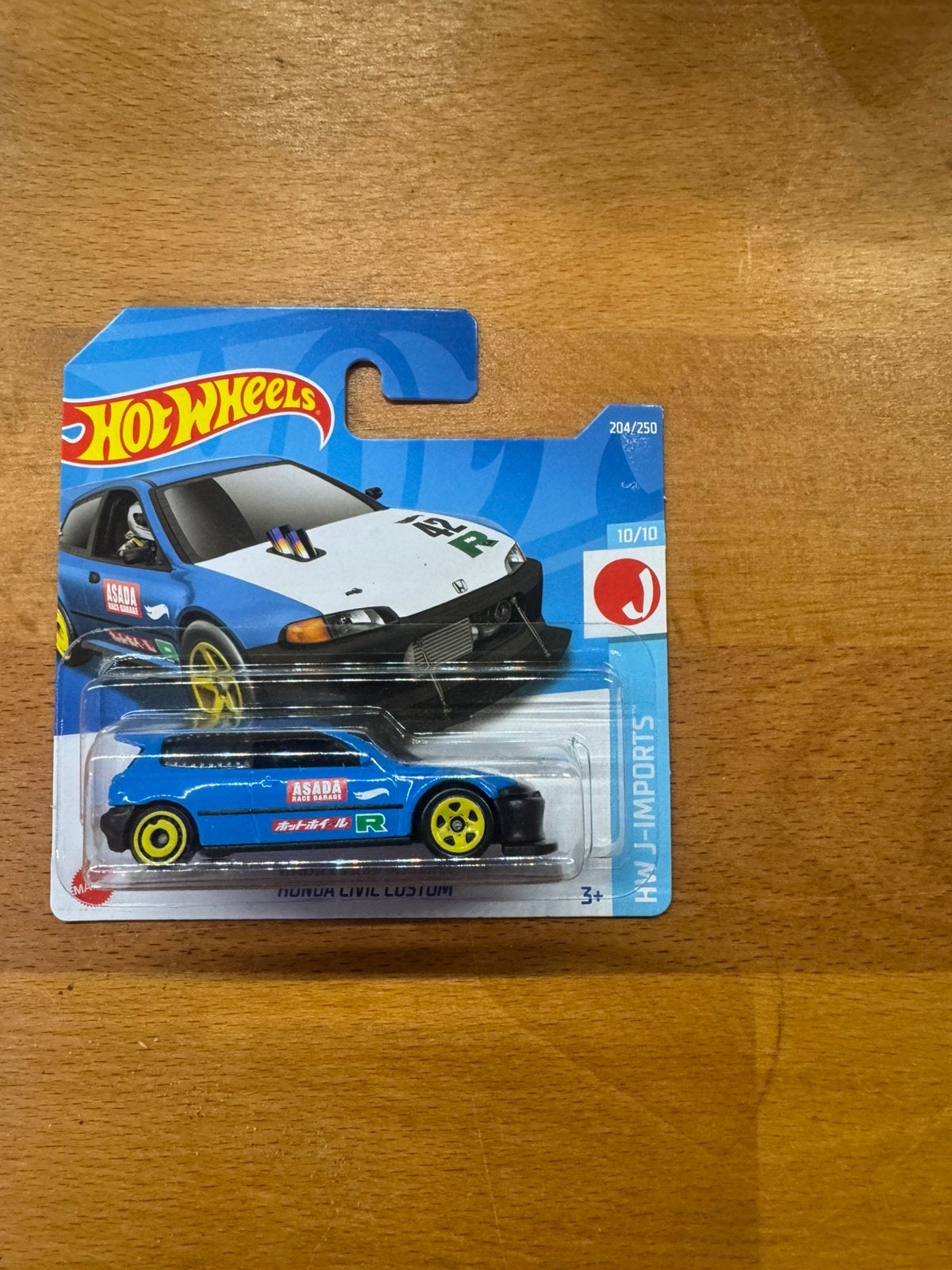 Hotwheels Honda Civic Custom, Ophalen of Verzenden, Zo goed als nieuw, Auto
