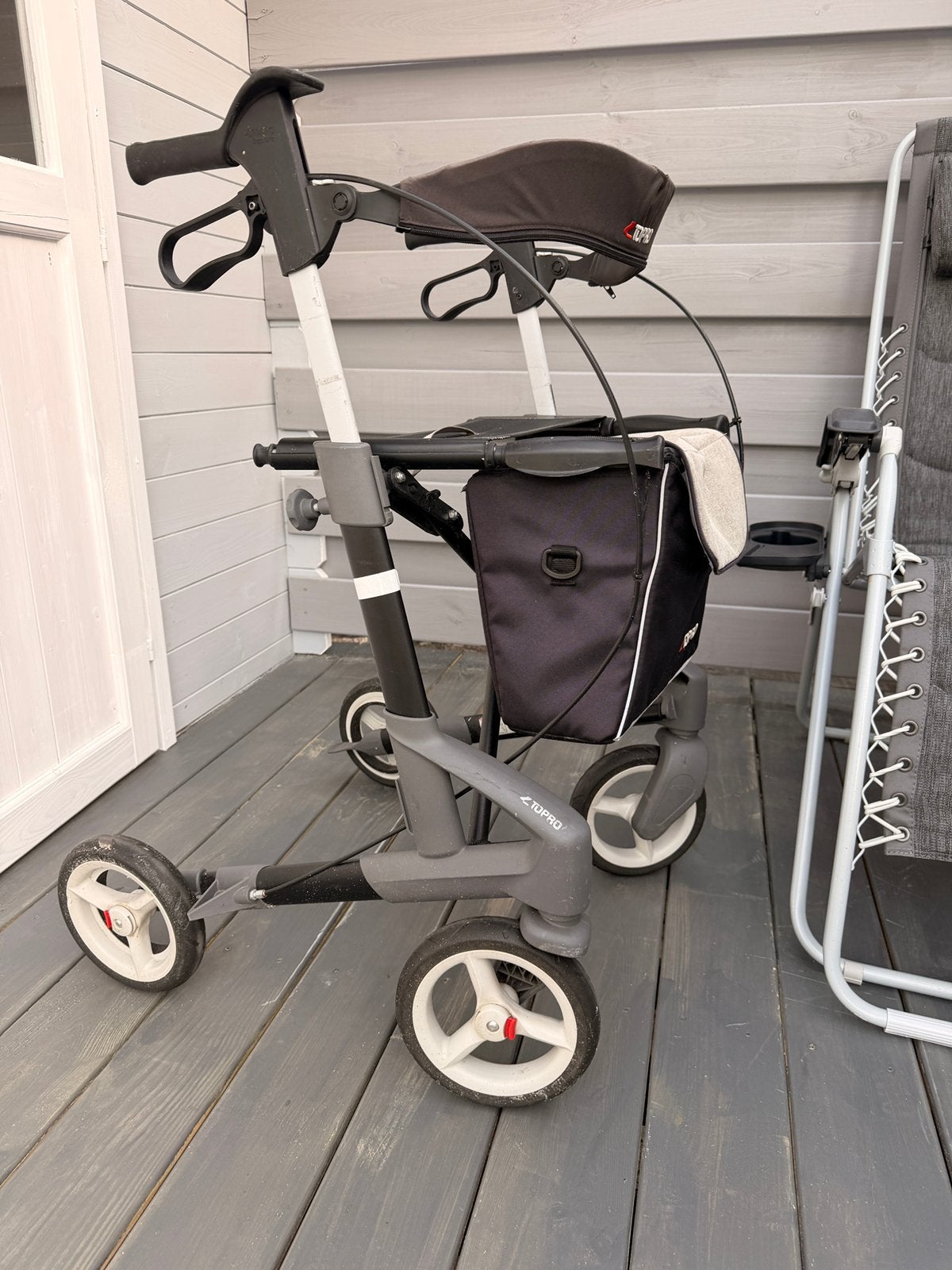 Topro Troja lichtgewicht rollator inklapbaar, Ophalen, Lichtgewicht, Zo goed als nieuw