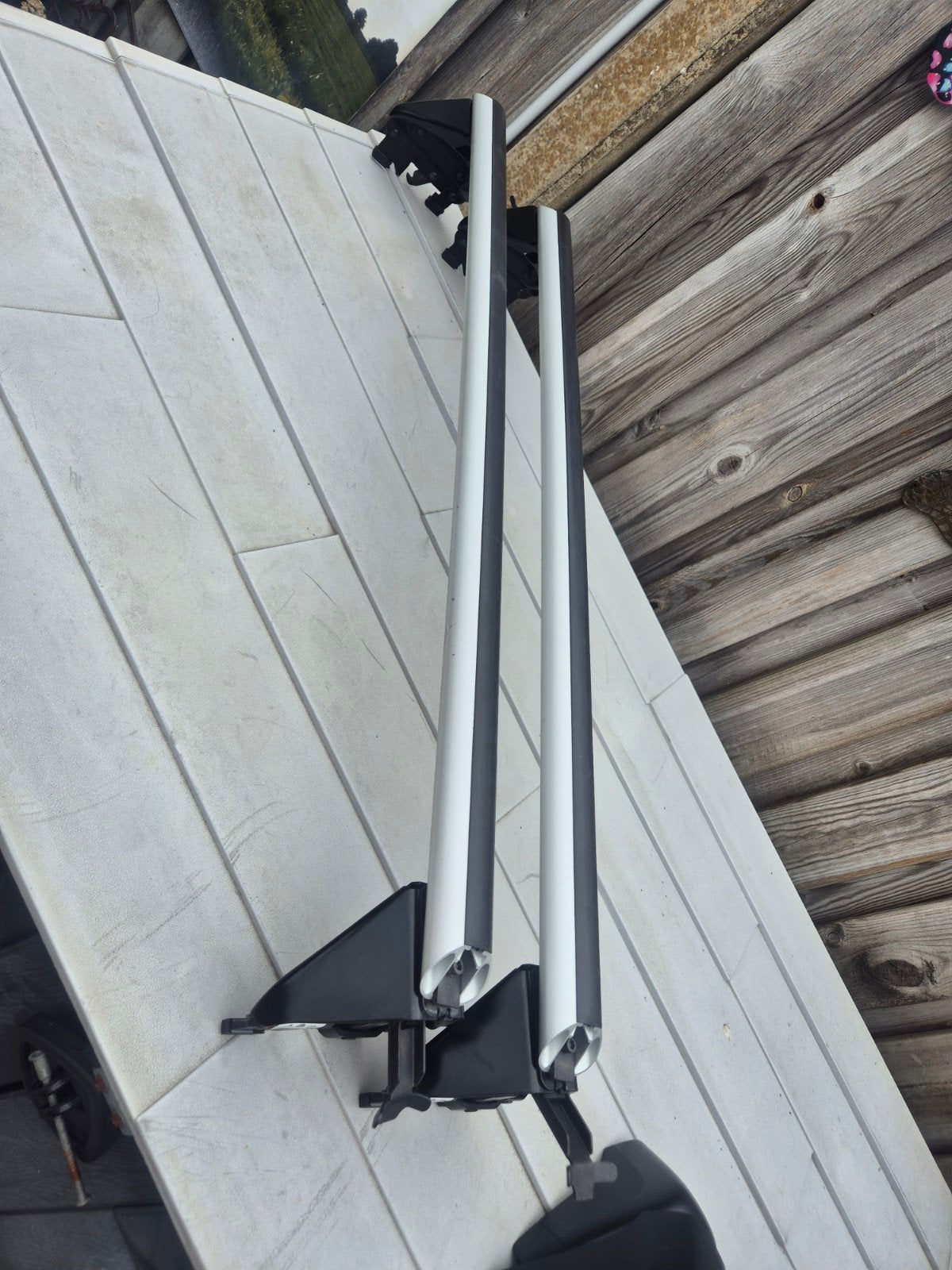 Originele Opel Astra J aluminium dakdragers, Auto diversen, Dakdragers, Ophalen, Gebruikt