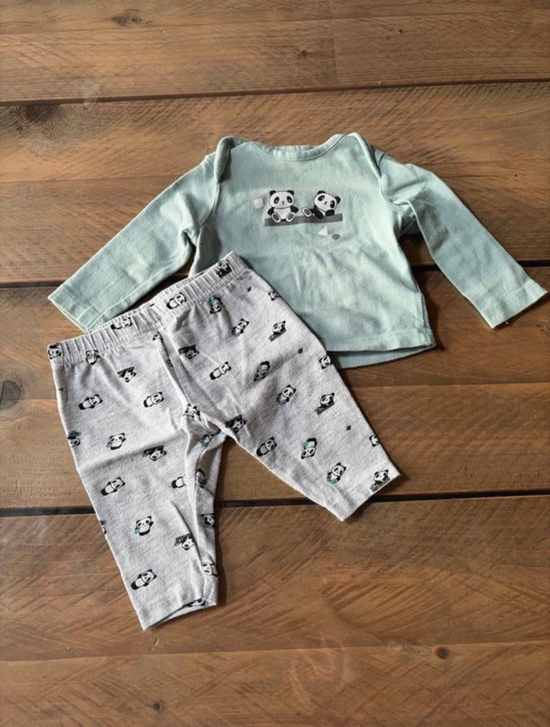 Pyjama maat 50/56, Ophalen of Verzenden, Zo goed als nieuw, Jongetje of Meisje, Nacht- of Onderkleding