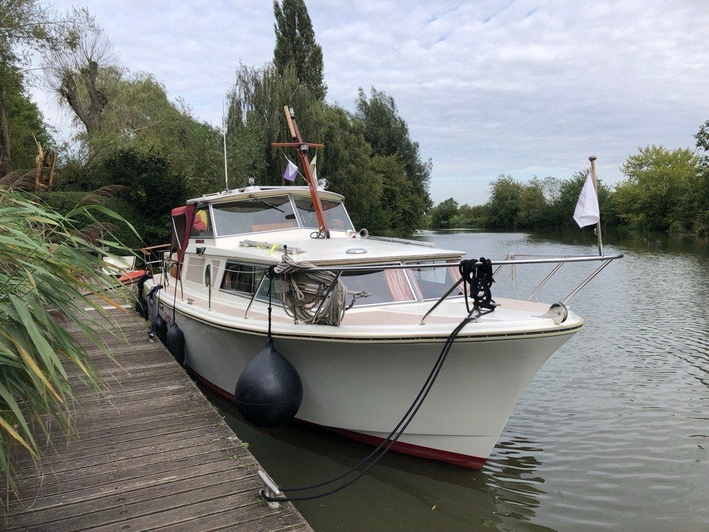Amerglass 32 AC, Watersport en Boten, Ophalen, 10 m, Gebruikt, Binnenboordmotor