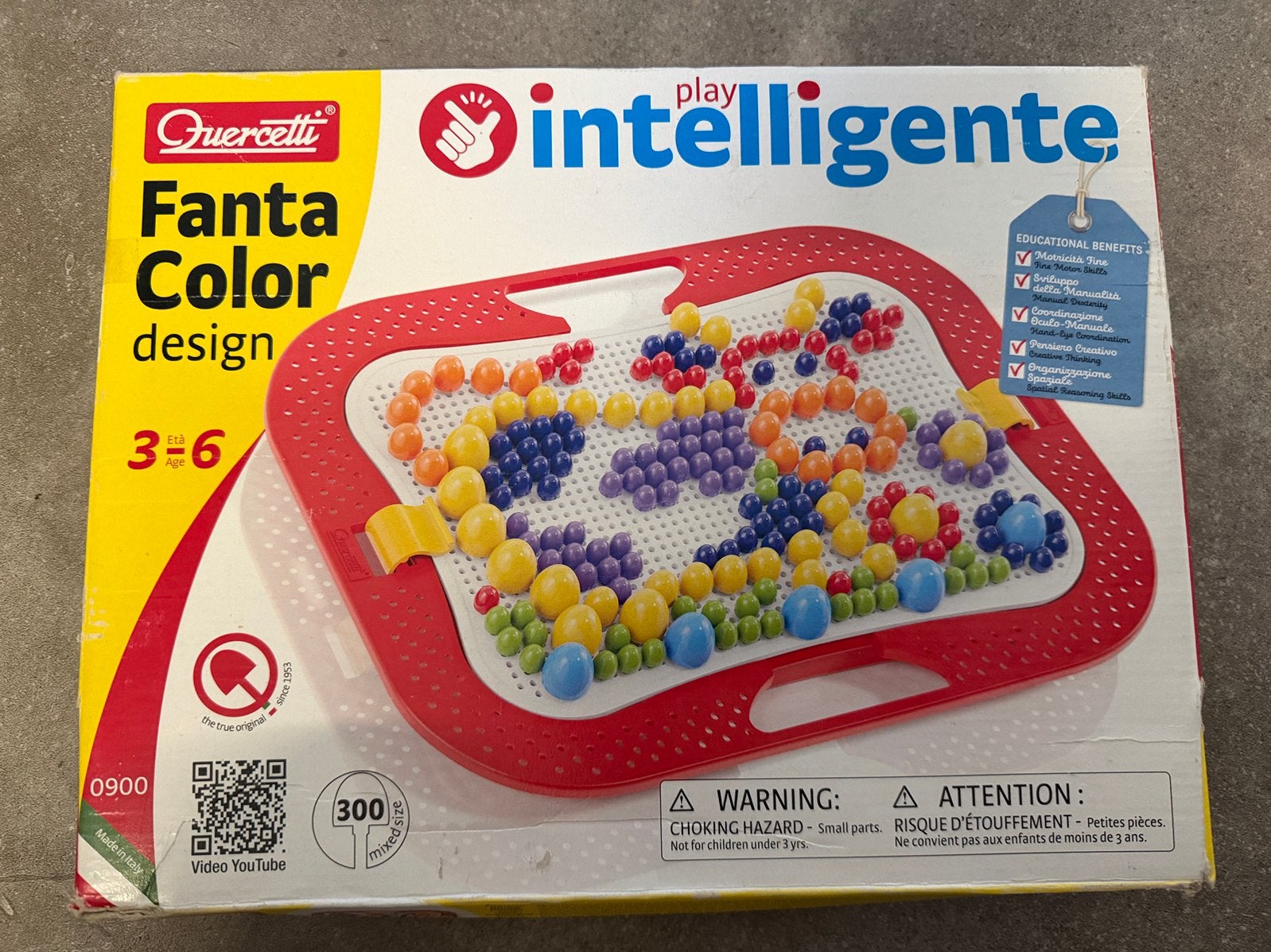 Quercetti FantaColor Design set, Ophalen of Verzenden, Zo goed als nieuw