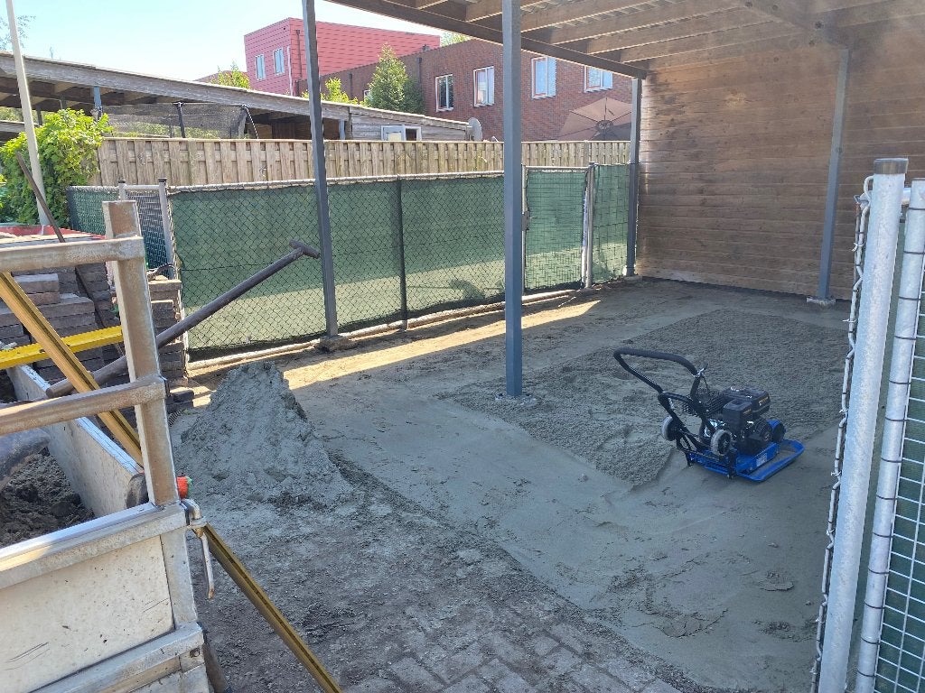 trilplaat hbm, Tuin en Terras, Hand-tuingereedschap, Gebruikt, Ophalen