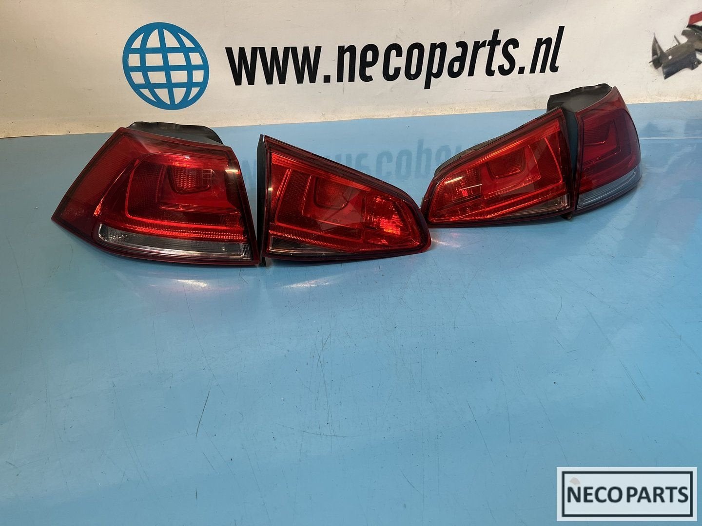 VOLKSWAGEN GOLF 7 ACHTERLICHT ACHTERLICHTEN ORIGINEEL, Gebruikt, -, Volkswagen, -