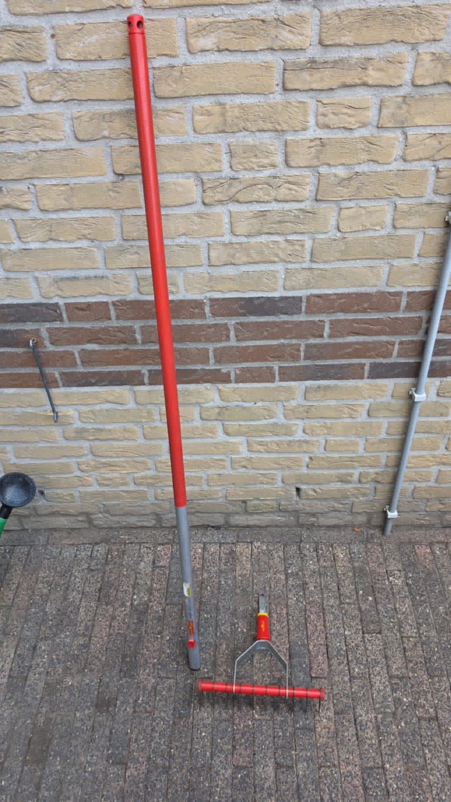 Verticuteerhark met steel - Wolf-Garten, Ophalen, Gebruikt, Hark