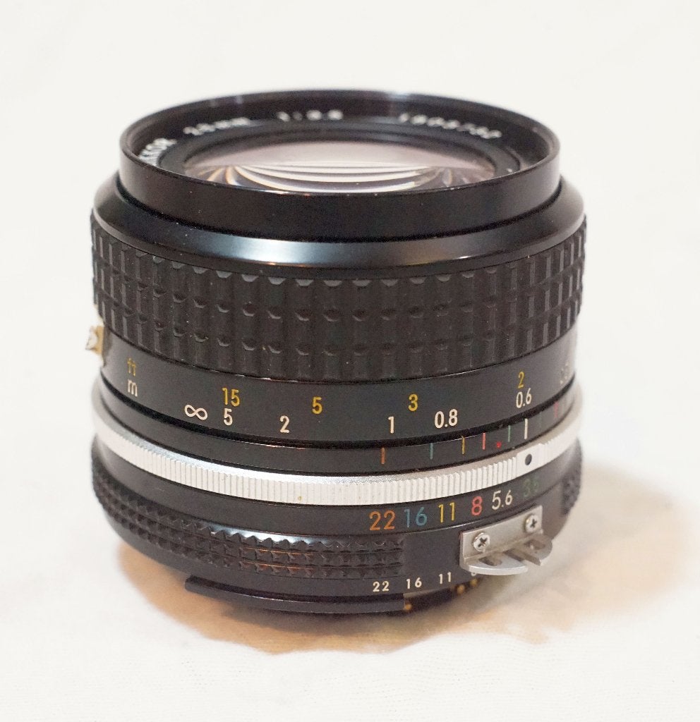 Nikon - Nikkor 28mm f3.5 (1803732) Ai (met E-contact) e.a., Ophalen of Verzenden, 1960 tot 1980