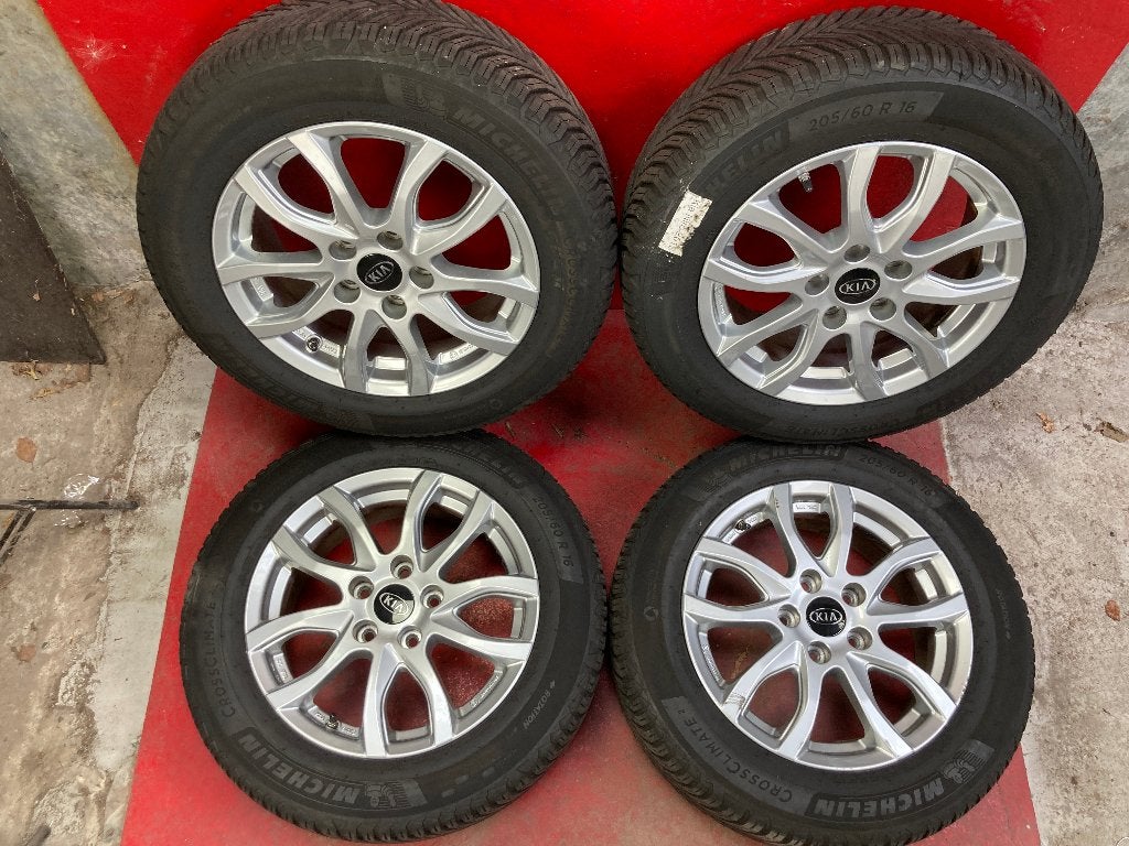 Kia Niro 205/60R16 Michelin All Season banden, Gebruikt, 16 inch, ., Banden en Velgen