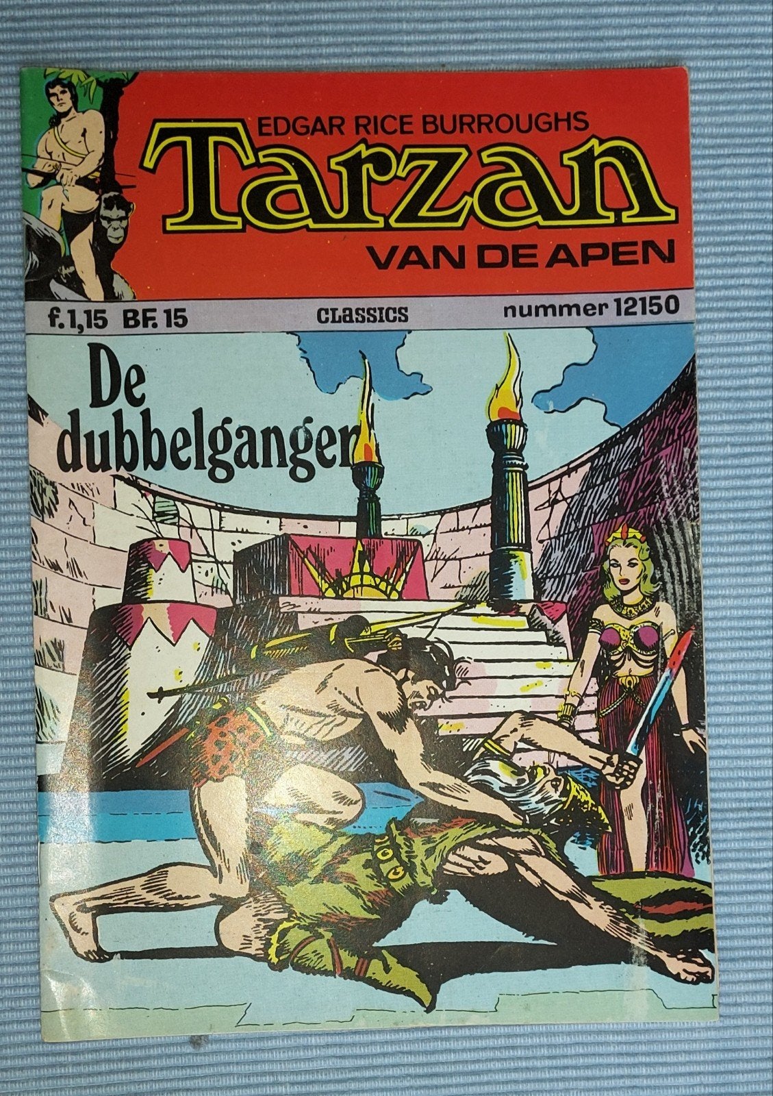 Tarzan van de Apen - De dubbelganger 1973, Boeken, Stripboeken, Eén stripboek, Ophalen of Verzenden, Gelezen