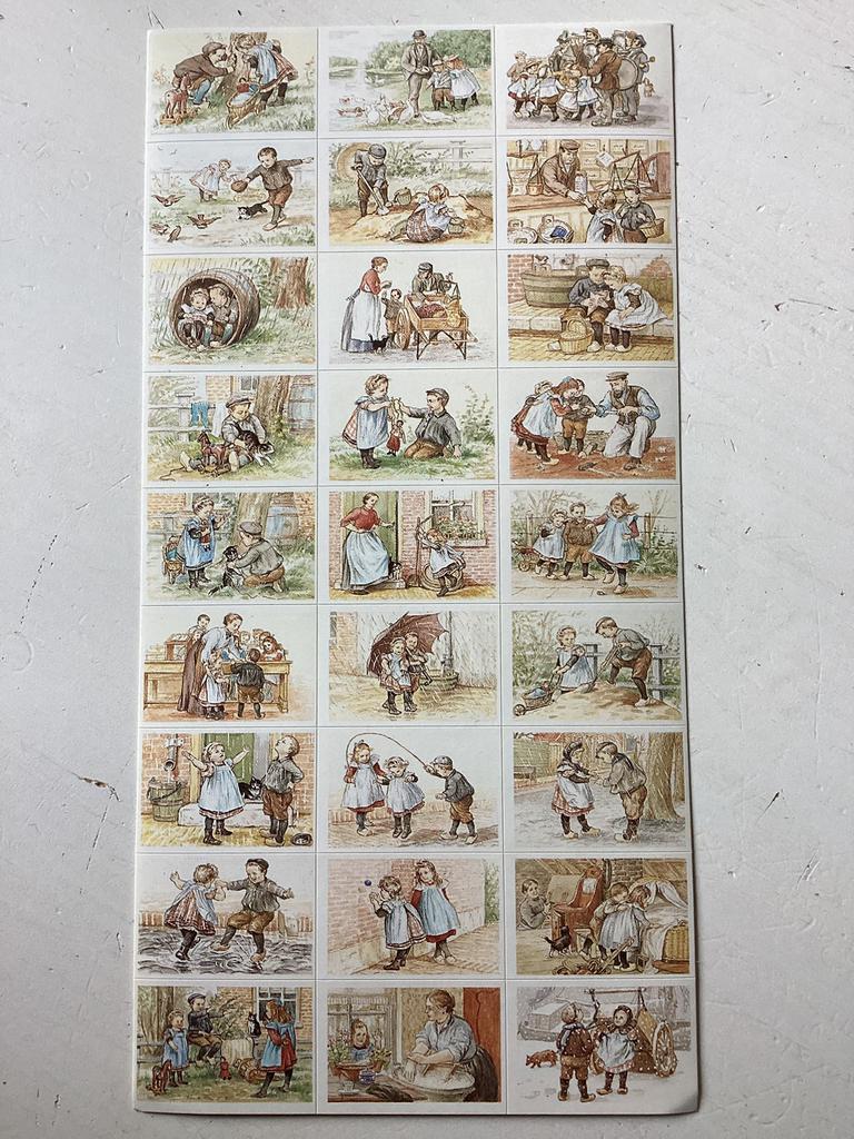 Stickervelletje Ot en Sien, Verzenden, Zo goed als nieuw, Strip of Tekenfilm