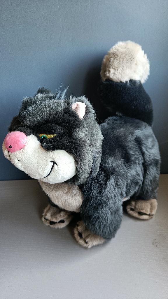Disney Lucifer knuffel van Assepoester, Ophalen of Verzenden, Assepoester of Belle, Nieuw, Knuffel
