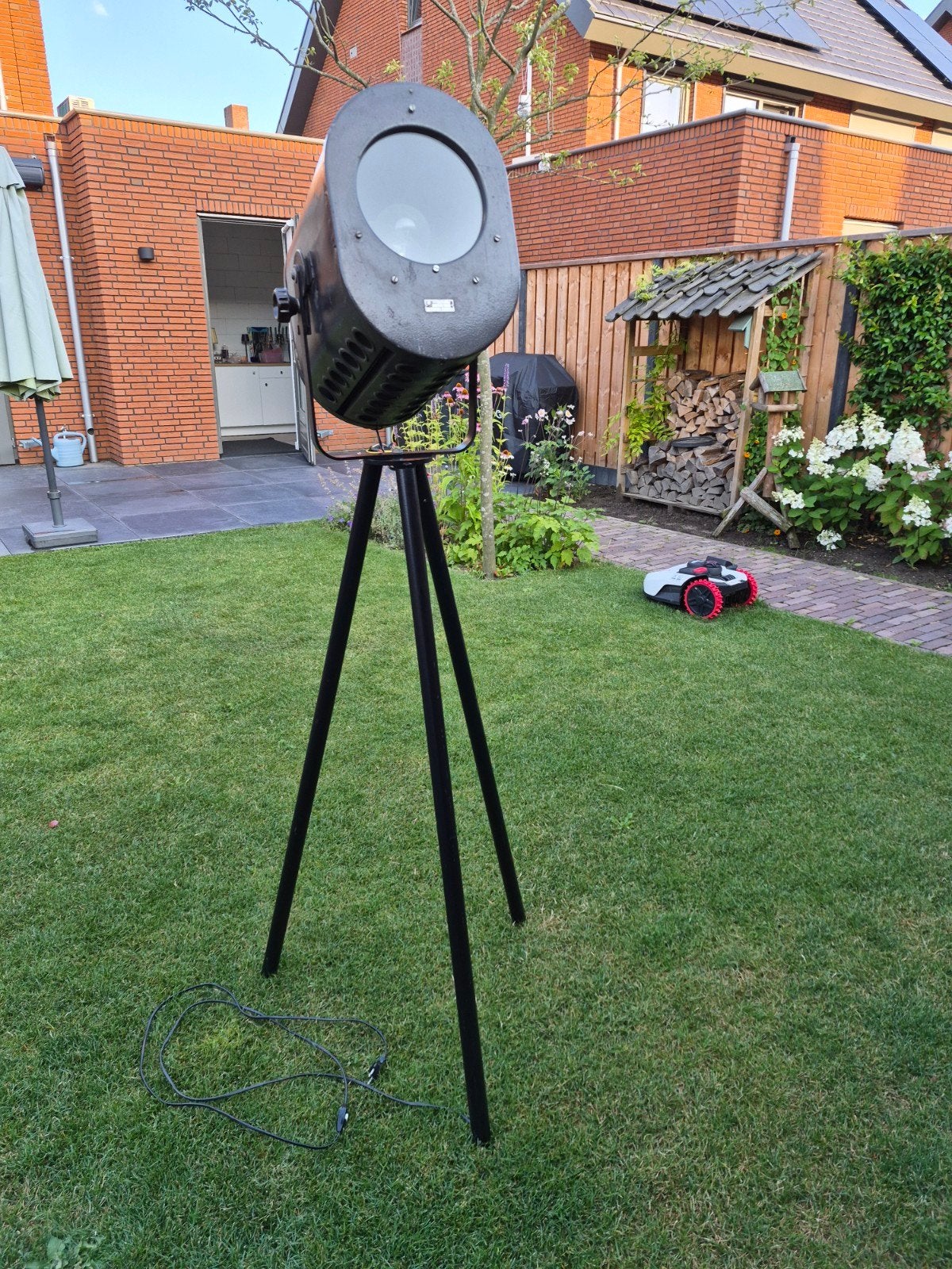 Vintage Studio Spot op Statief, Huis en Inrichting, Ophalen, Overige materialen, Retro Vintage, 100 tot 150 cm