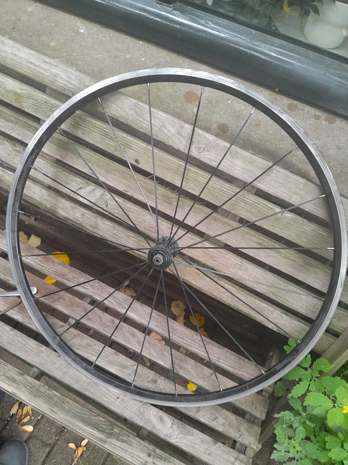 Shimano Tiagra/Ultegra 9-speed onderdelen + Marvin voorwiel, Gebruikt, Shimano, Marvin, Ophalen of Verzenden, Derailleur of Ketting