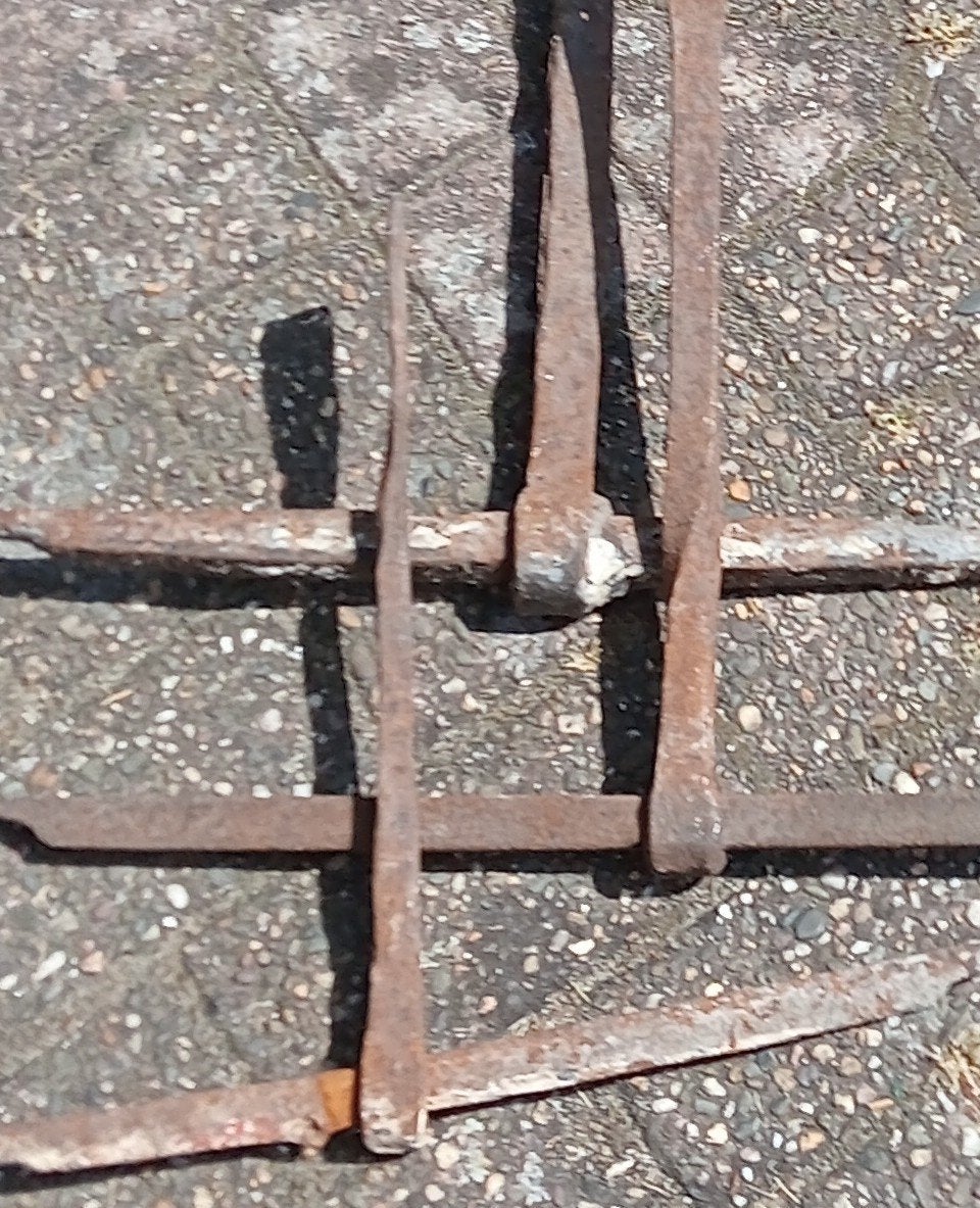 3 Oude Muurankers - Decoratieve Antieke IJzeren Ankers, Ophalen of Verzenden
