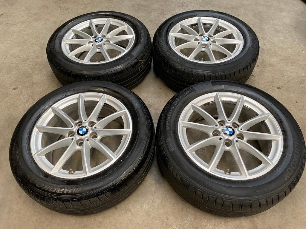 Diversen 17 inch originele velgen + zomerbanden BMW X1 X2, Gebruikt, Banden en Velgen, 17 inch, Ophalen of Verzenden