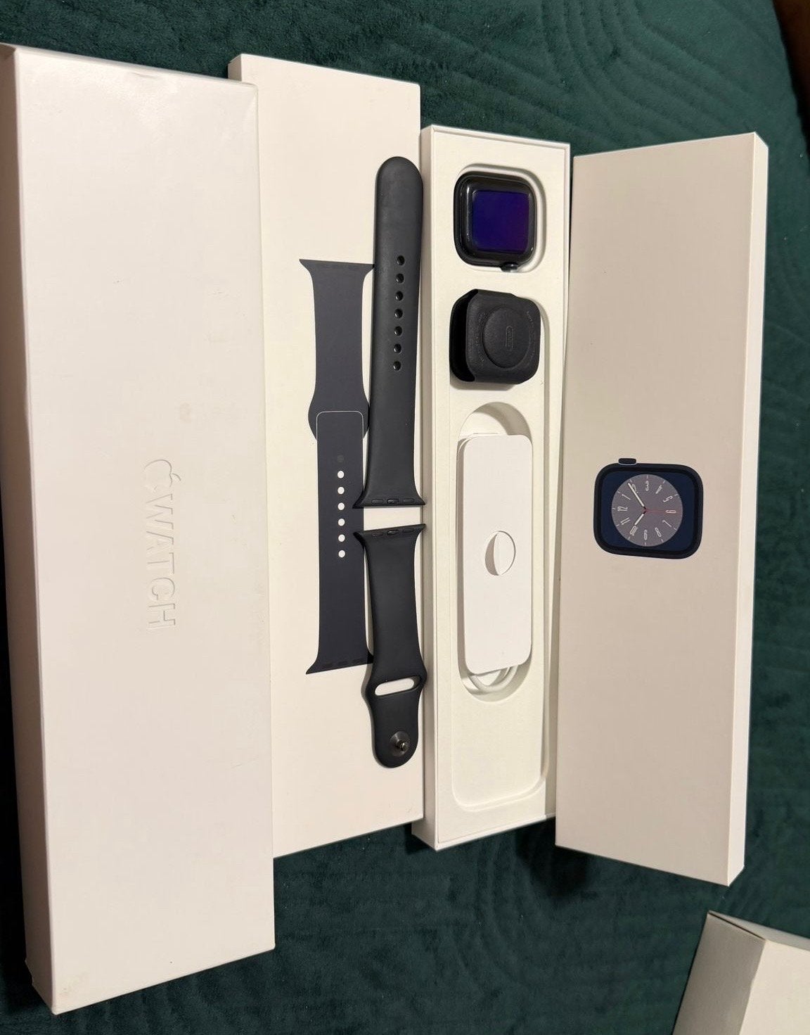 Apple Watch Series 8 41mm - Uitstekende staat, Hartslag, Zwart, IOS, Ophalen of Verzenden