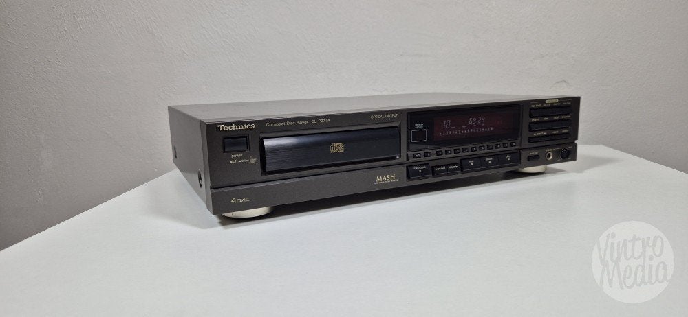 Technics SL-P377A CD-Speler | CD | Philips CDM4 Laser, Ophalen of Verzenden, Refurbished, Technics