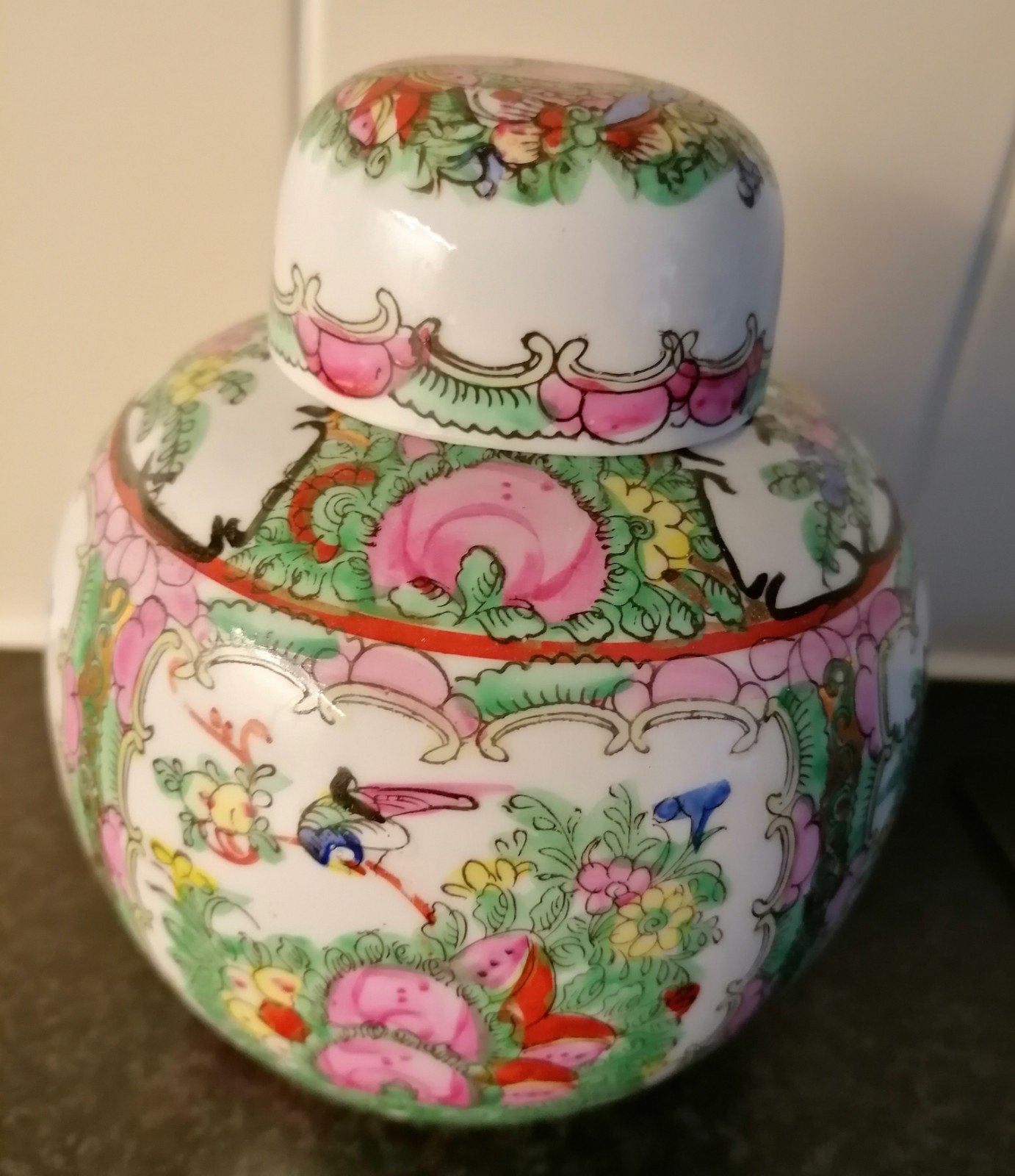 PRACHTIGE MOOIE GEMBERPOT MET DEKSEL ETCETRA., Ophalen of Verzenden