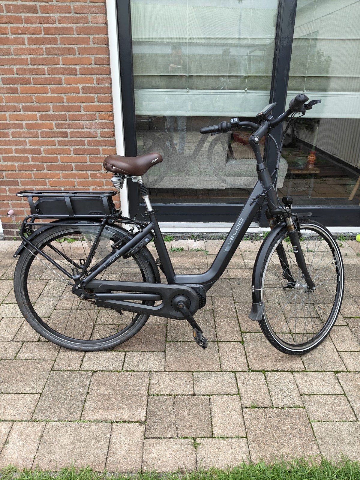 Veloci E-bike met Bafang middenmotor, Gebruikt, 51 tot 55 cm, 50 km per accu of meer, Ophalen
