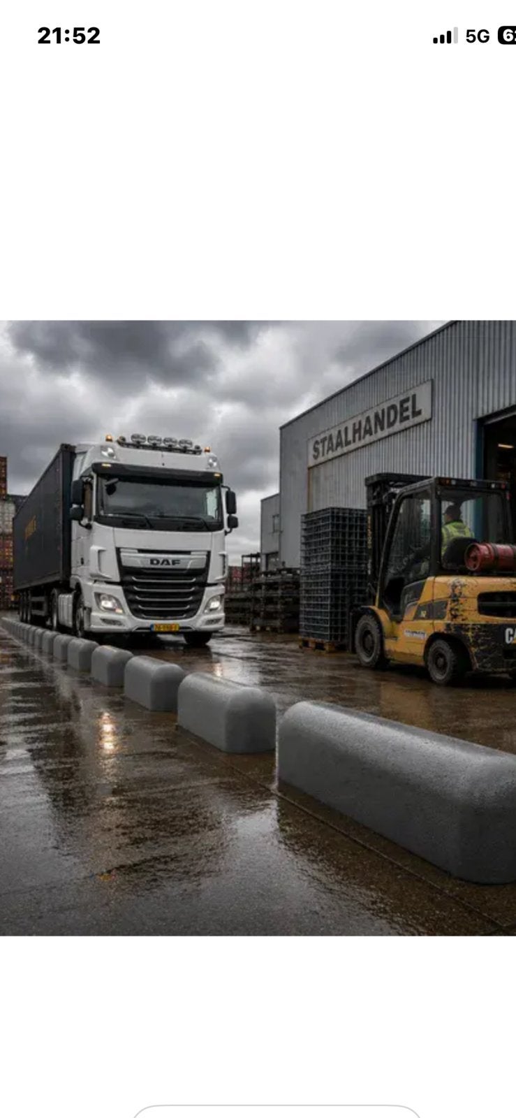 22x STOOTBANDEN, PARKEERBANDEN, VARKENSRUGGEN, SCHAMPBANDEN, Ophalen, Gebruikt, Beton, Overige typen
