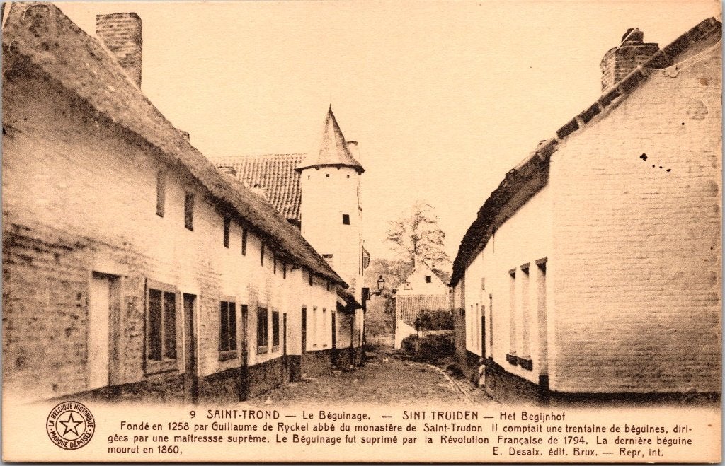 Sint-Truiden België - 8 antieke postkaarten, Verzamelen, Ophalen of Verzenden, 1920 tot 1940, Ongelopen, Limburg