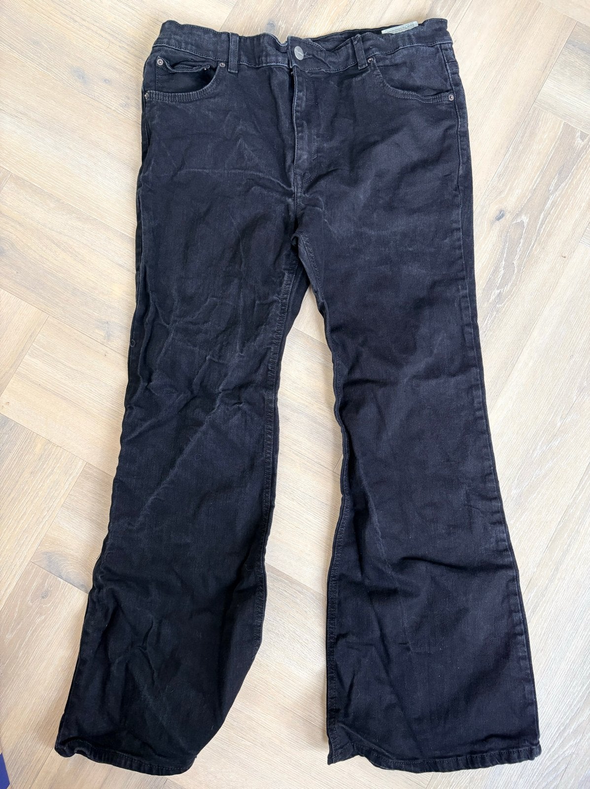 Pull&Bear Zwarte Corduroy Broek - Maat 46 (XL), Verzenden, Zwart, Maat 46/48 (XL) of groter, Lang