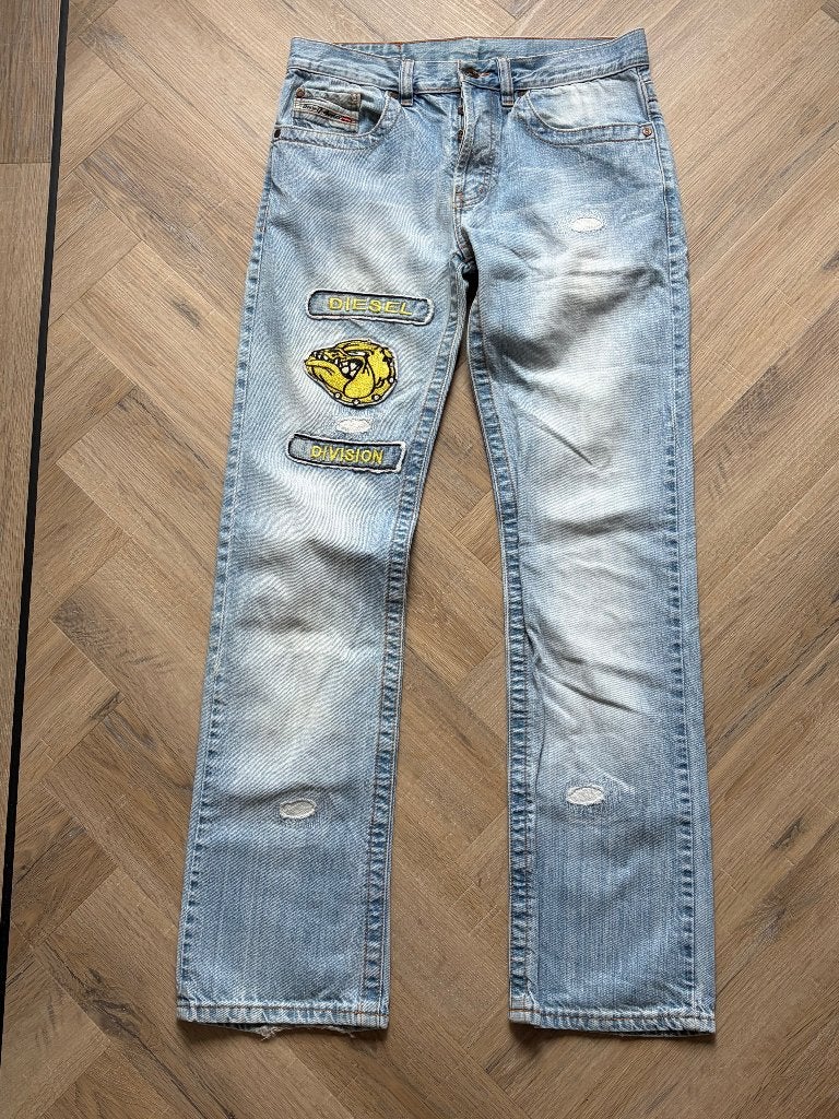 Heren Diesel spijkerbroek, Diesel, Blauw, Overige jeansmaten, Ophalen of Verzenden