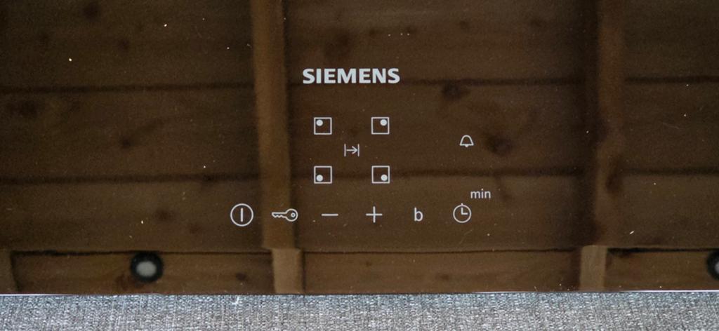 Siemens EH83KBEB5E Inductiekookplaat - Nieuw in doos, Witgoed en Apparatuur, Nieuw, Inbouw, Inductie, 4 kookzones