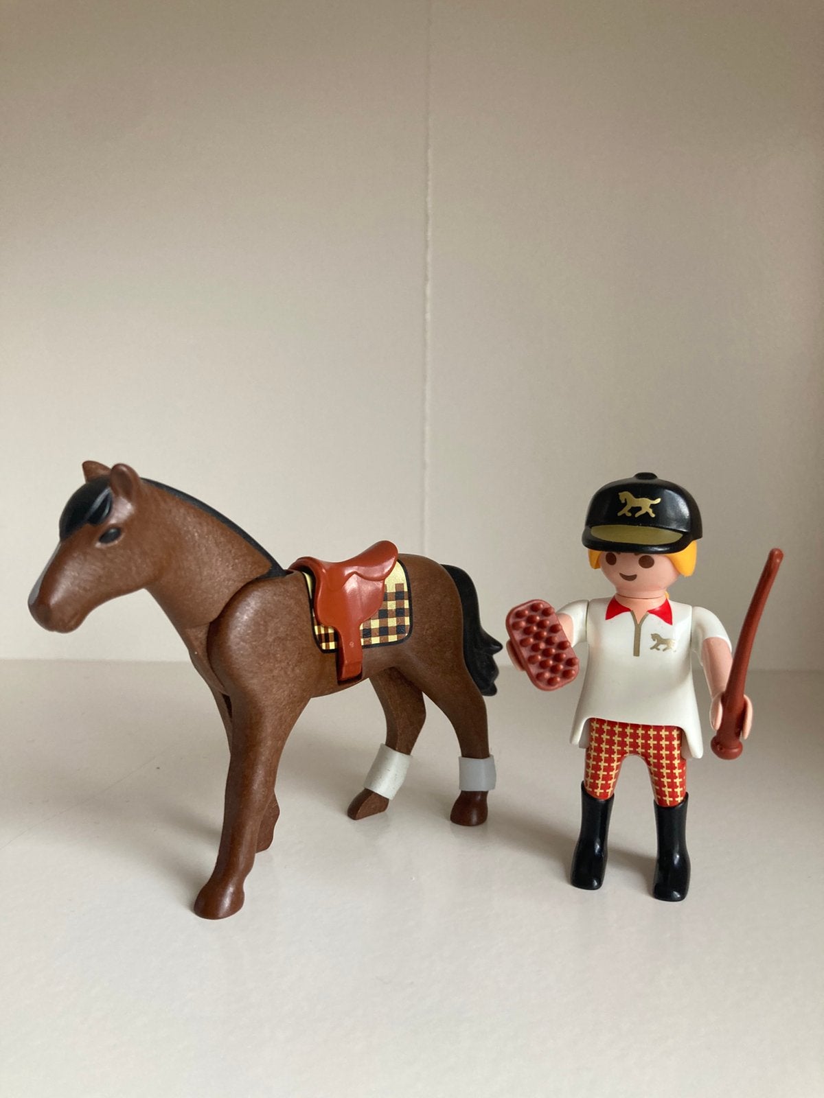 Playmobil amazone paard  4191, Ophalen of Verzenden, Zo goed als nieuw