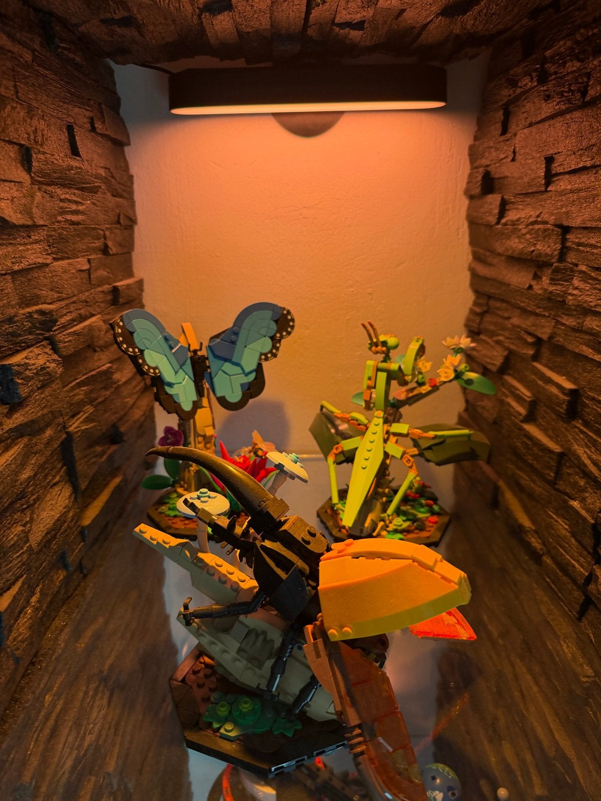 LEGO Insecten set - Vlinder, bidsprinkhaan, kever, Ophalen, Gebruikt, Lego, Overige typen