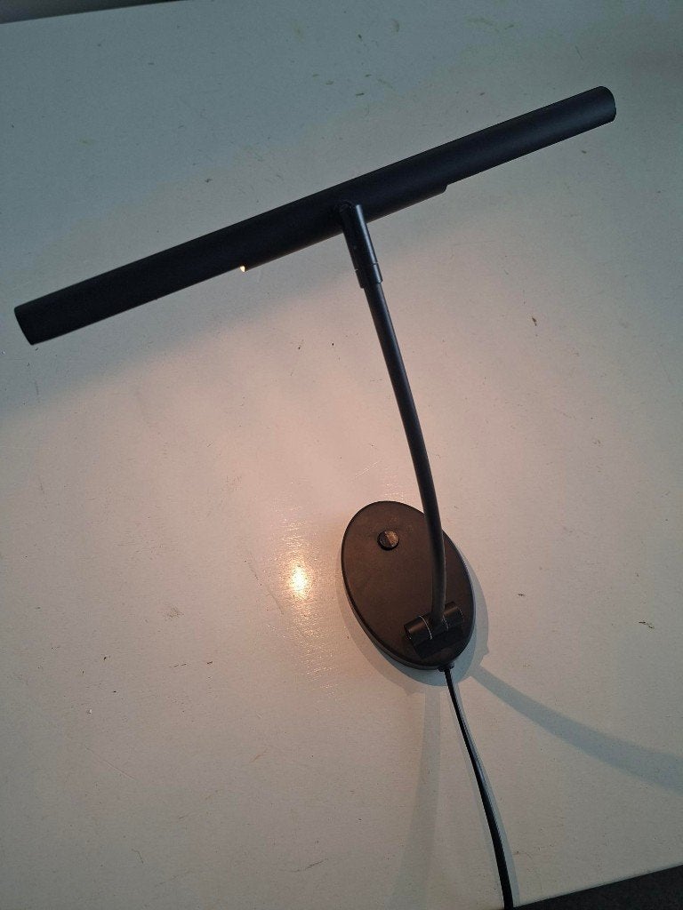 stijlvolle zwarte design pianolamp LED bureaulamp, Bureaulamp, Gebruikt, Met schakelaar, 30 cm