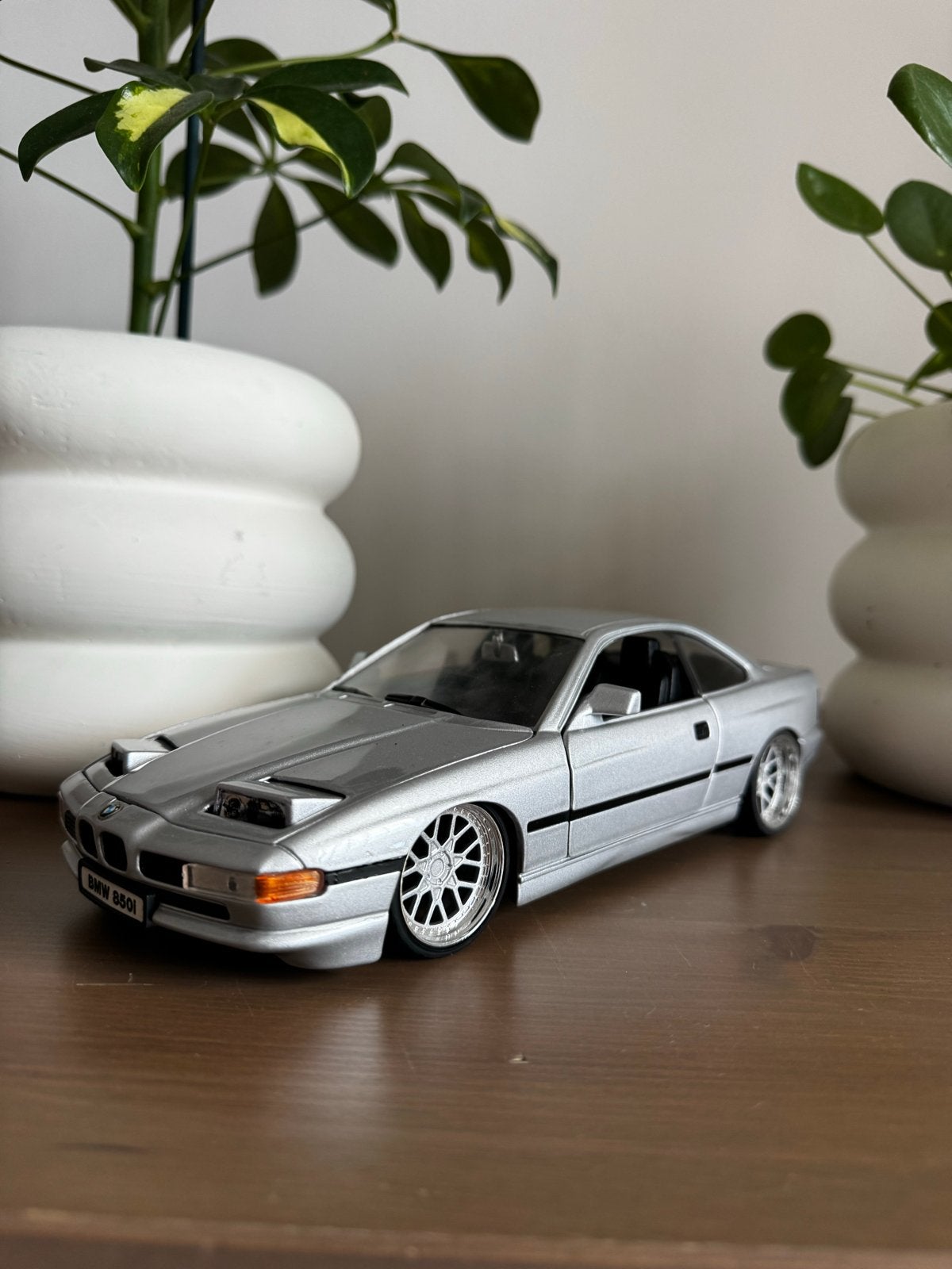BMW 850i modelauto, Ophalen of Verzenden, Zo goed als nieuw, Auto, Overige merken