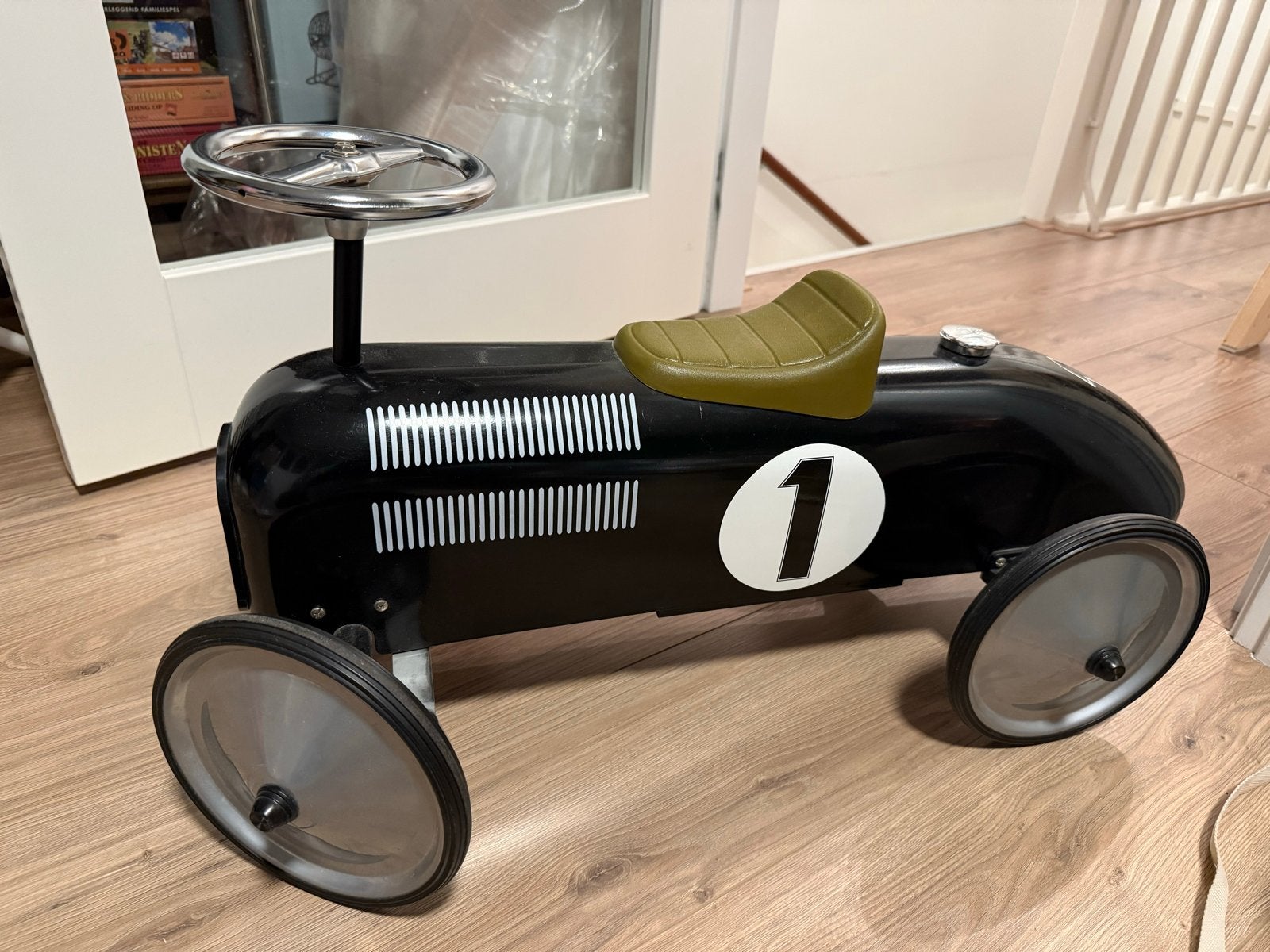 Retro Roller Loopauto - Zo goed als nieuw, Ophalen, Zo goed als nieuw, Loopvoertuig