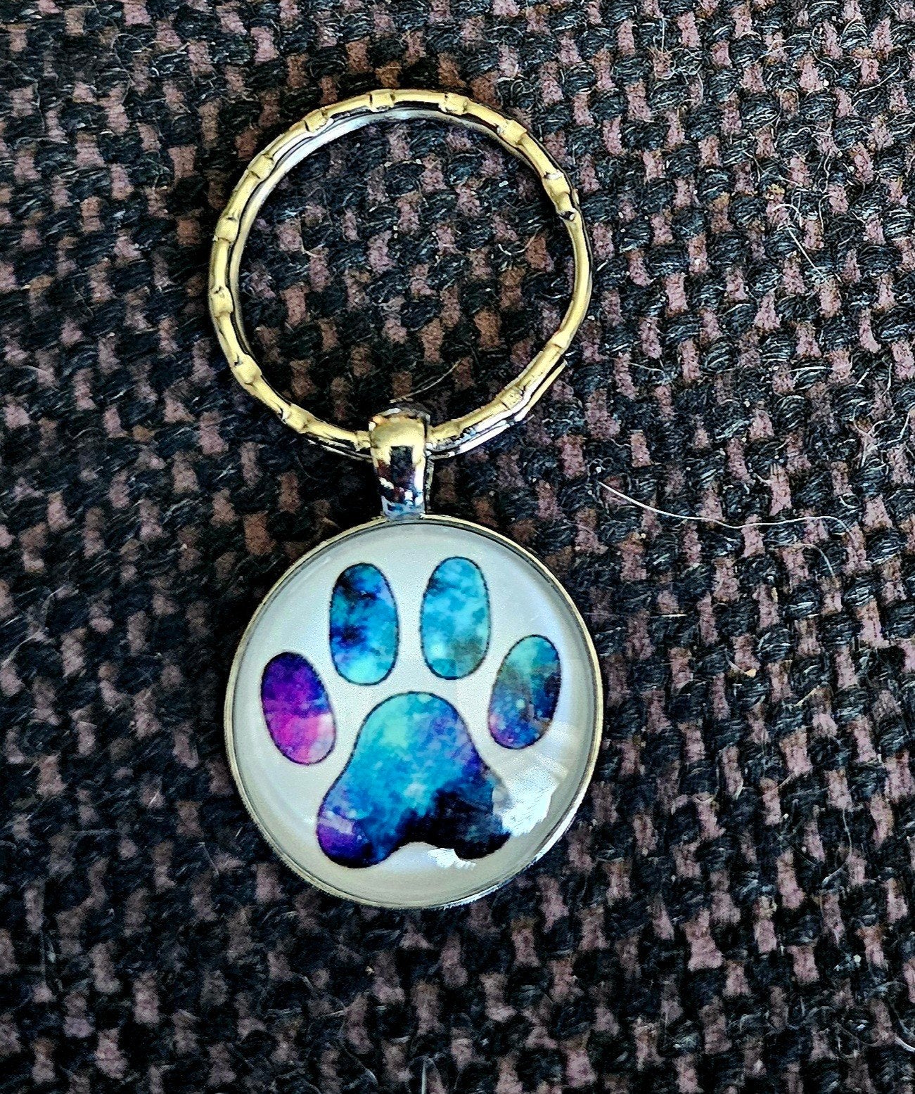 Sleutelhanger Honden/Kattenpoot - Galaxy Design, Ophalen of Verzenden, Nieuw, Dier of Natuur