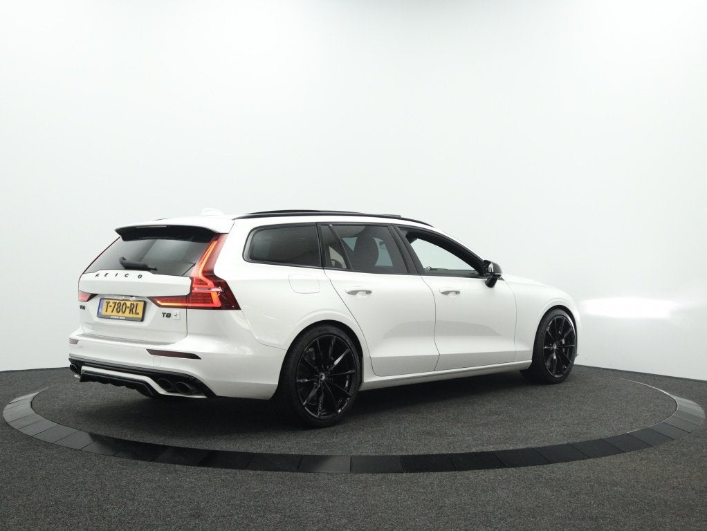 Volvo V60 HEICO 2.0 T8 Twin Engine AWD Polestar Engineered |, Auto's, Volvo, 12 maanden, Gebruikt, Wit, Leder