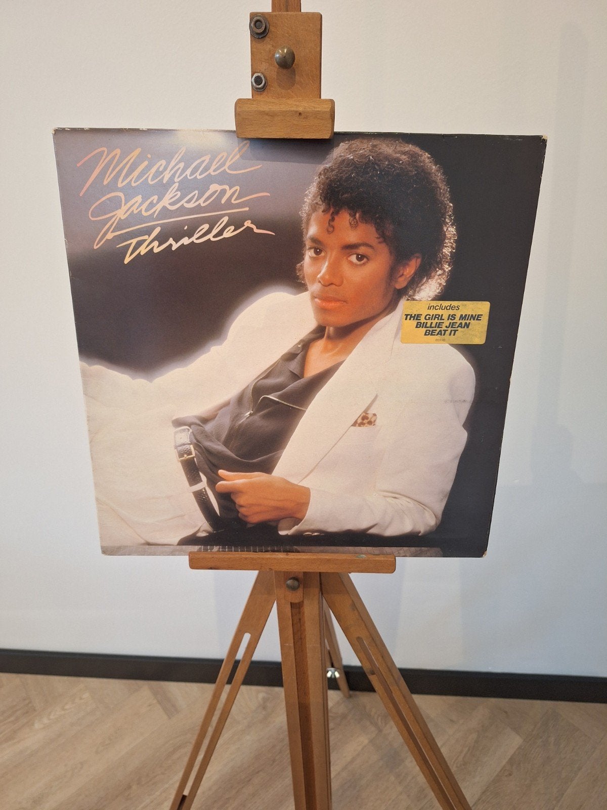 Michael Jackson - Thriller(Originele Persing, Perfecte Staa, Originele persing, 1980 - 1989, Ophalen of Verzenden, Zo goed als nieuw