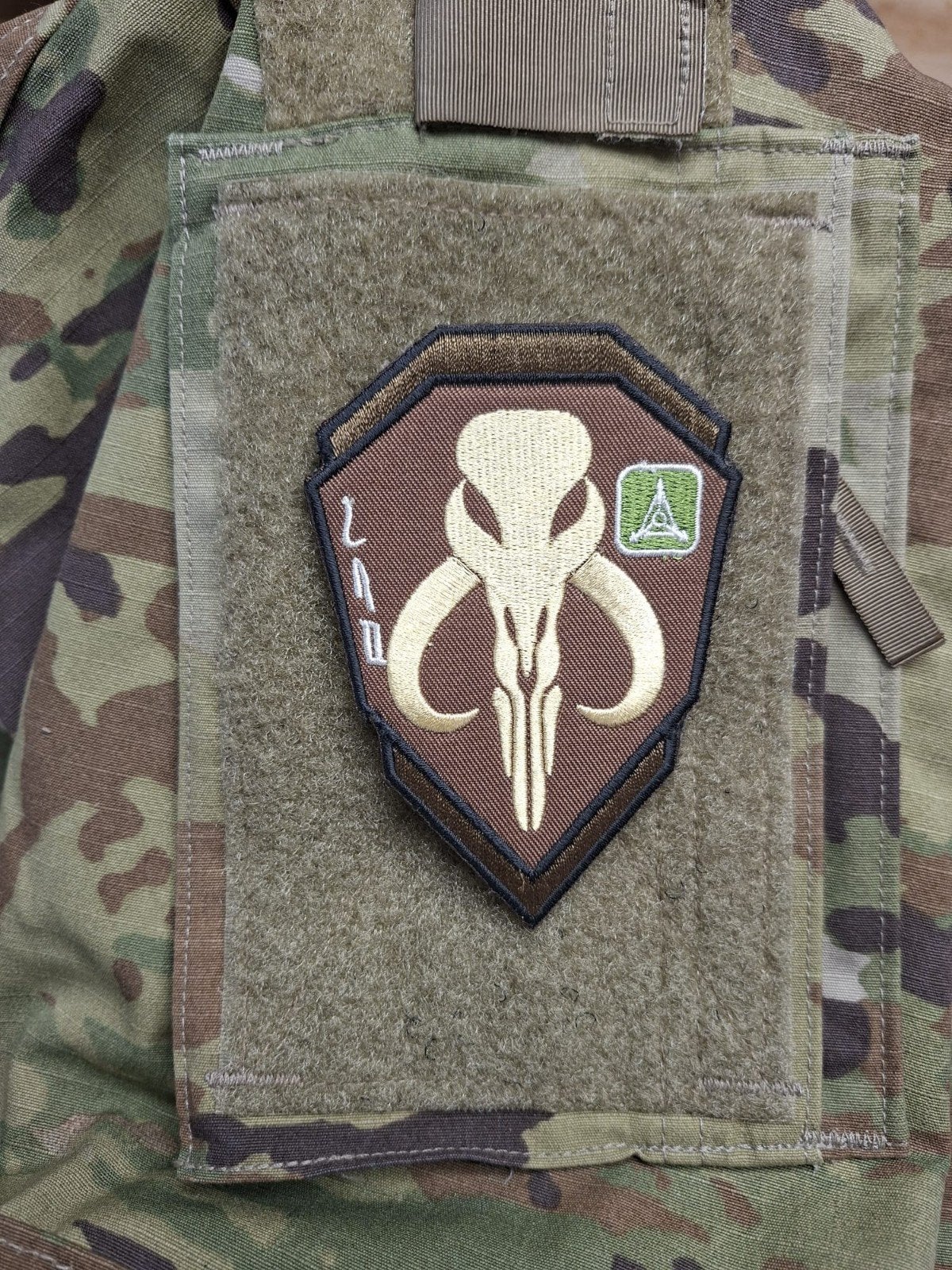US Mandalorian patch, Verzenden, Landmacht, Amerika, Embleem of Badge
