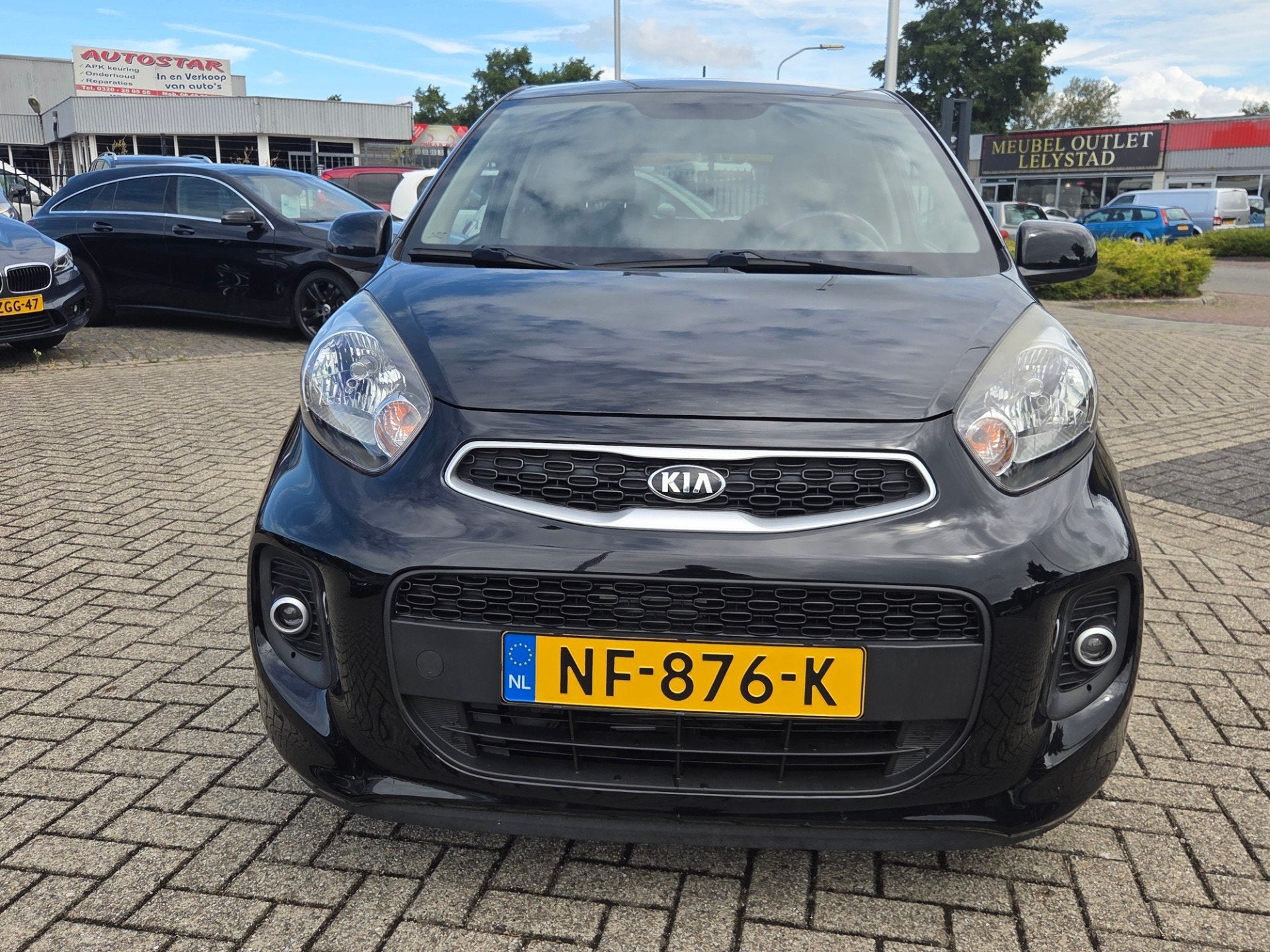Kia Picanto 1.0 CVVT EconomyPlusLine/NAVI/CAMERA, Auto's, Voorwielaandrijving, Dealer onderhouden, Gebruikt, Euro 6