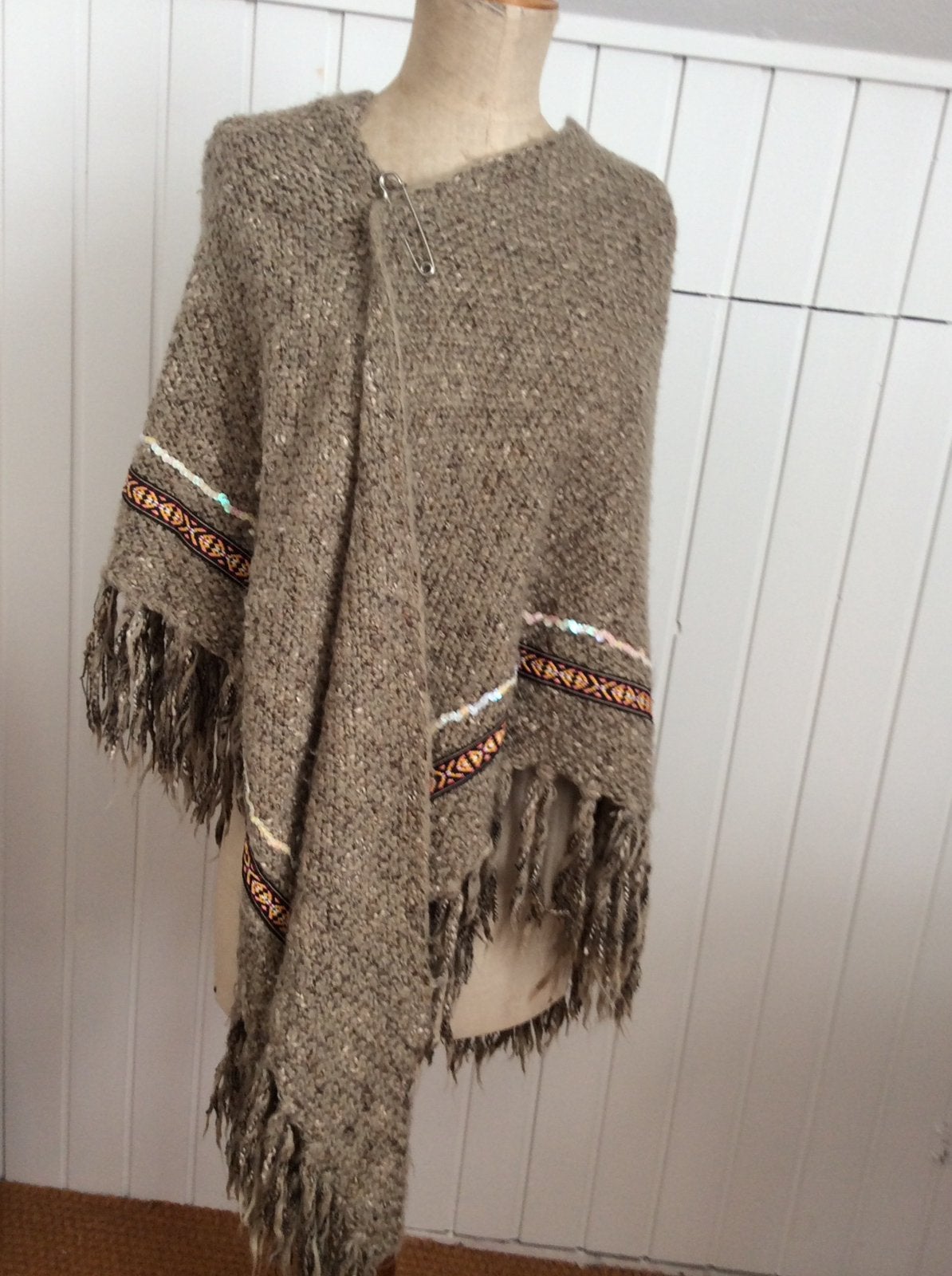 Omslagdoek, Ophalen of Verzenden, Zo goed als nieuw, Maat 46/48 (XL) of groter, Sjaal