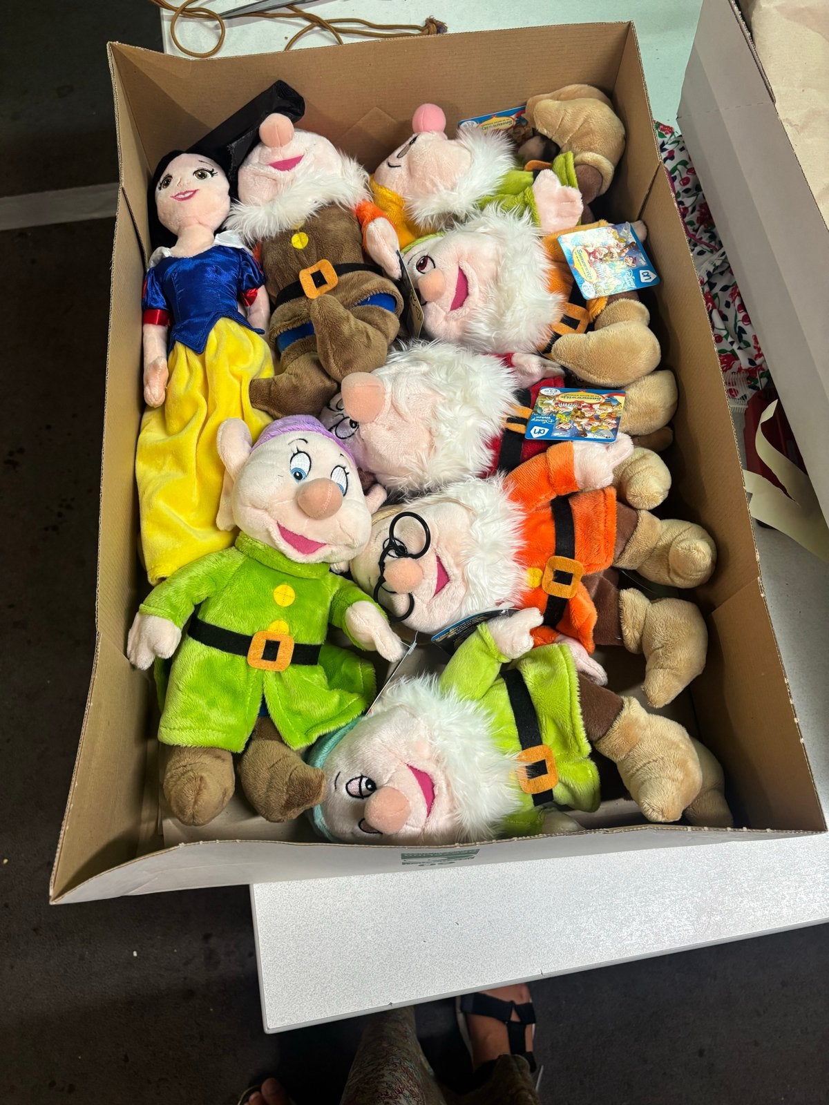 Sneeuwwitje en de Zeven Dwergen knuffels - Albert Heijn, Ophalen, Disney, Albert Heijn, Overige typen