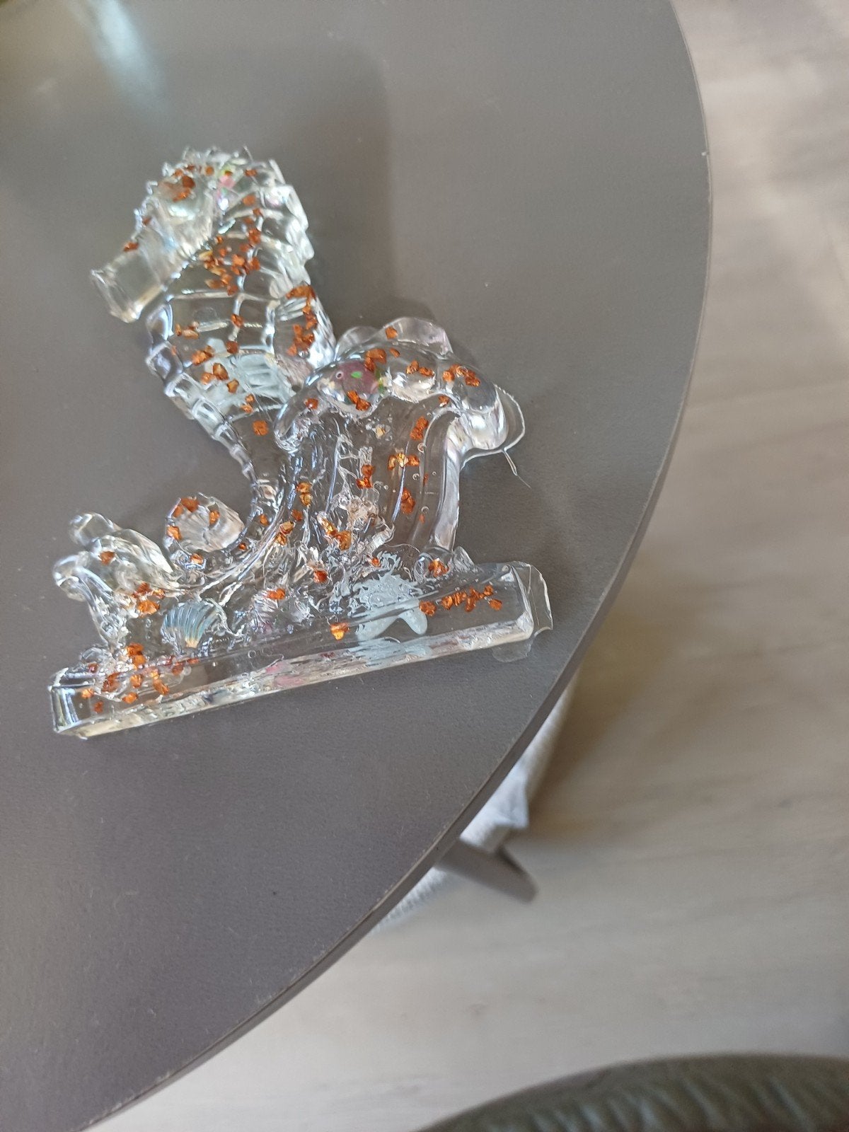 Zeepaardje van epoxy hars, Ophalen of Verzenden, Nieuw