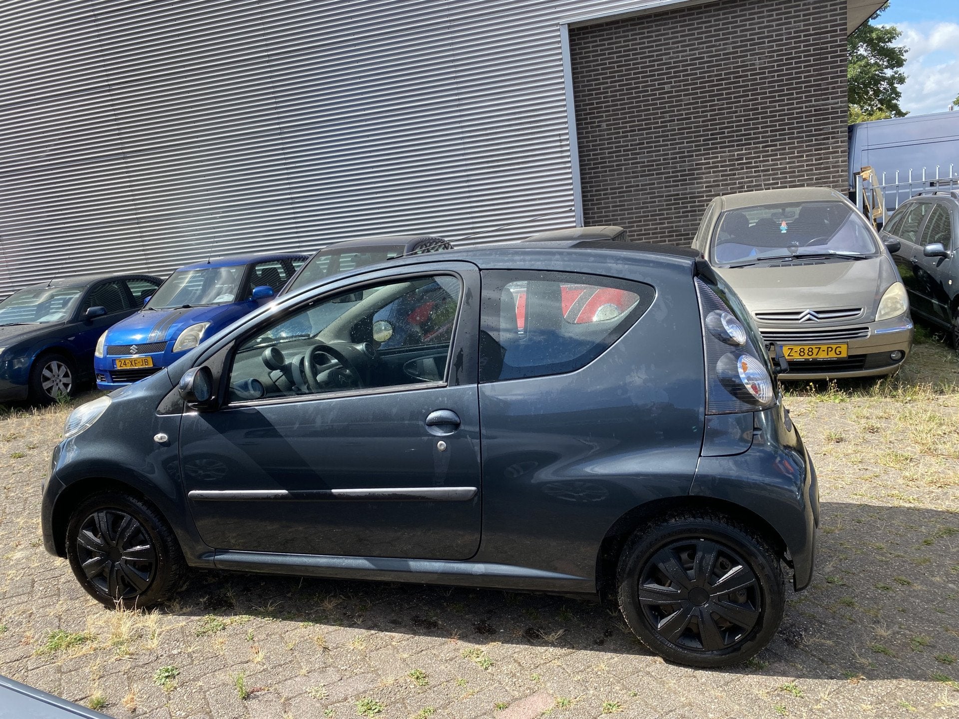 Citroën C1 1.0-12V Ambiance,Airco,Elektrischpakket,Stuurbek, Auto's, Voorwielaandrijving, Stof, Gebruikt, Metallic lak