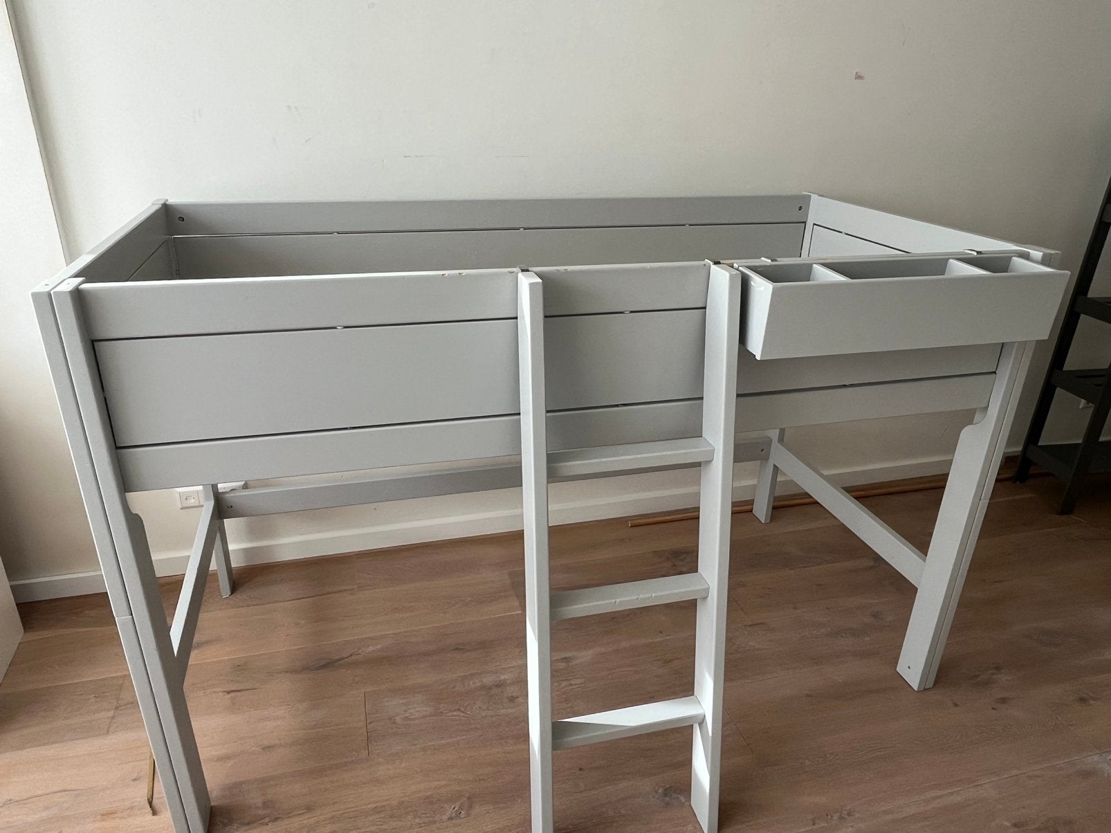 Lifetime halfhoogslaper, Huis en Inrichting, Ophalen, Eenpersoons, Zo goed als nieuw, 90 cm